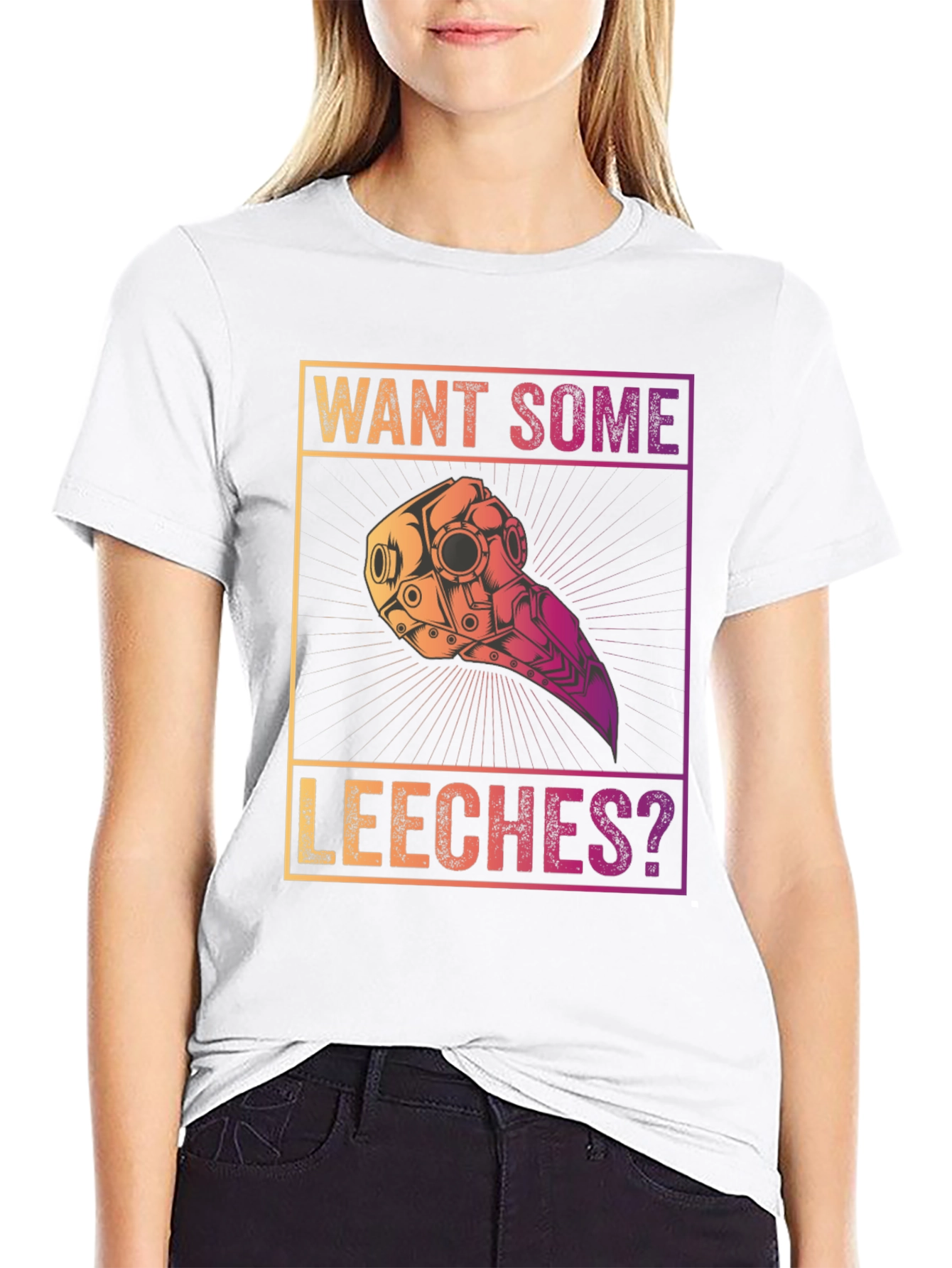 Want Some Leeches? Graphic T-Shirt - Unique Design