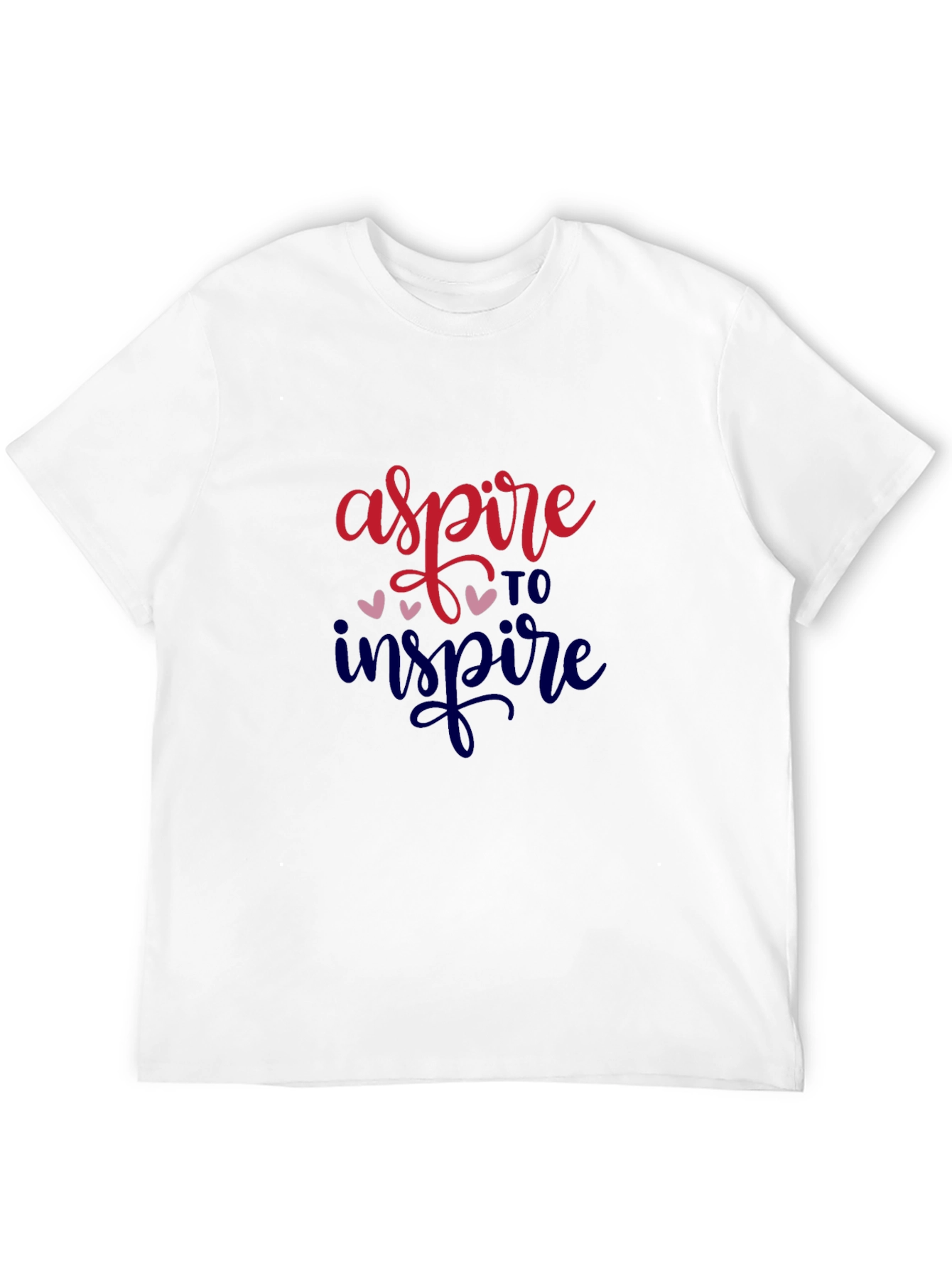 Aspire to Inspire Graphic Tee - Motivational Shirt