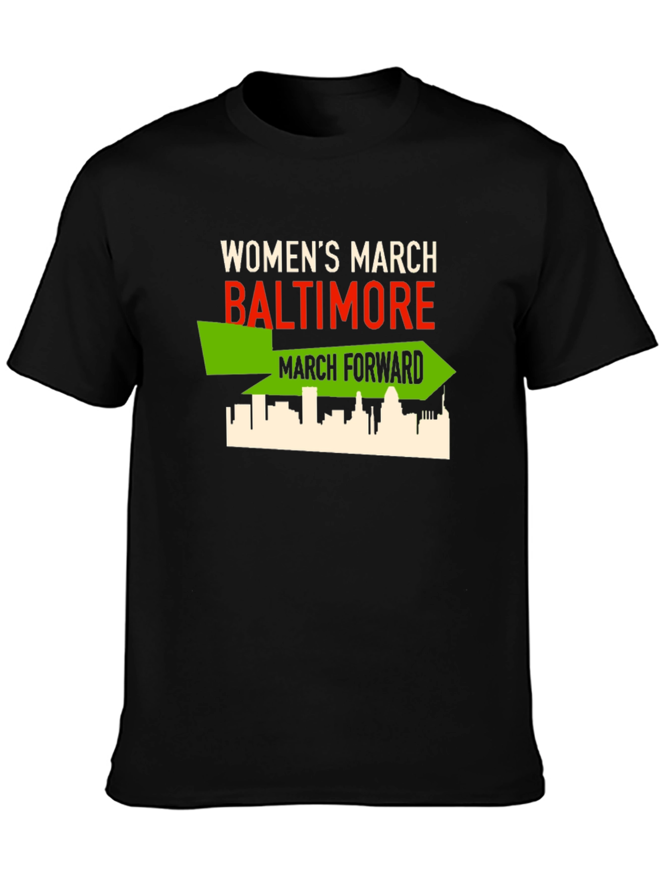 Womens March Baltimore T-Shirt