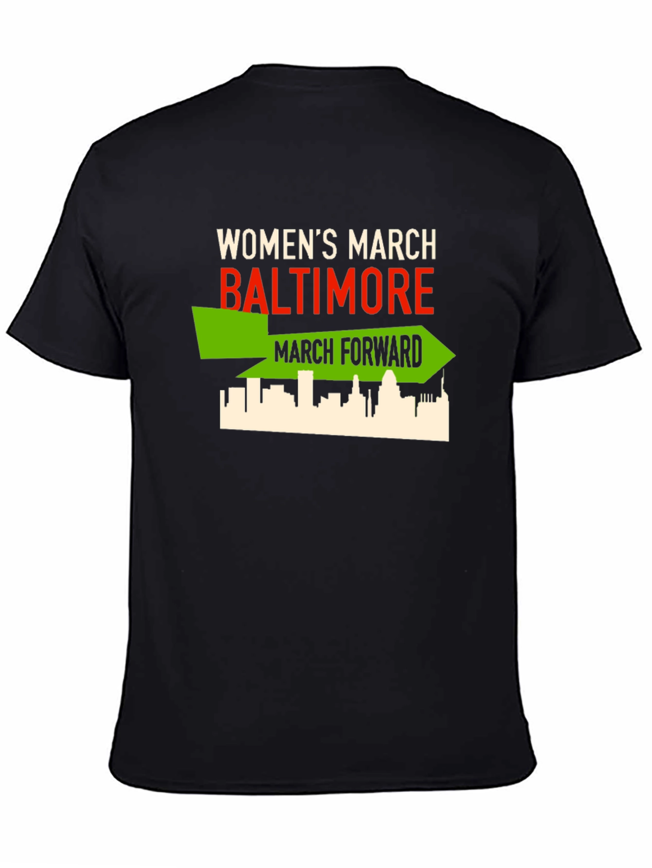 Womens March Baltimore T-Shirt