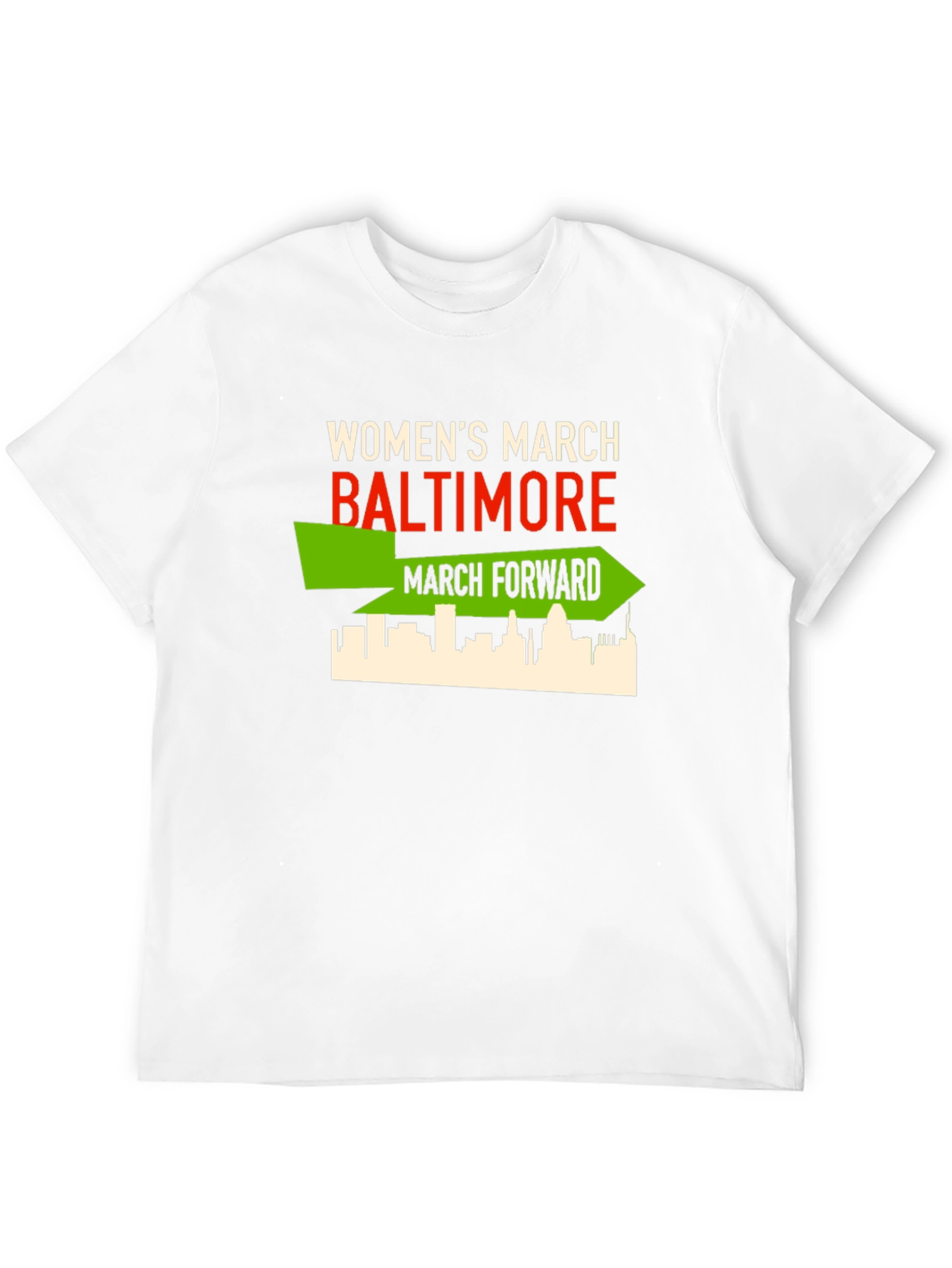 Womens March Baltimore T-Shirt