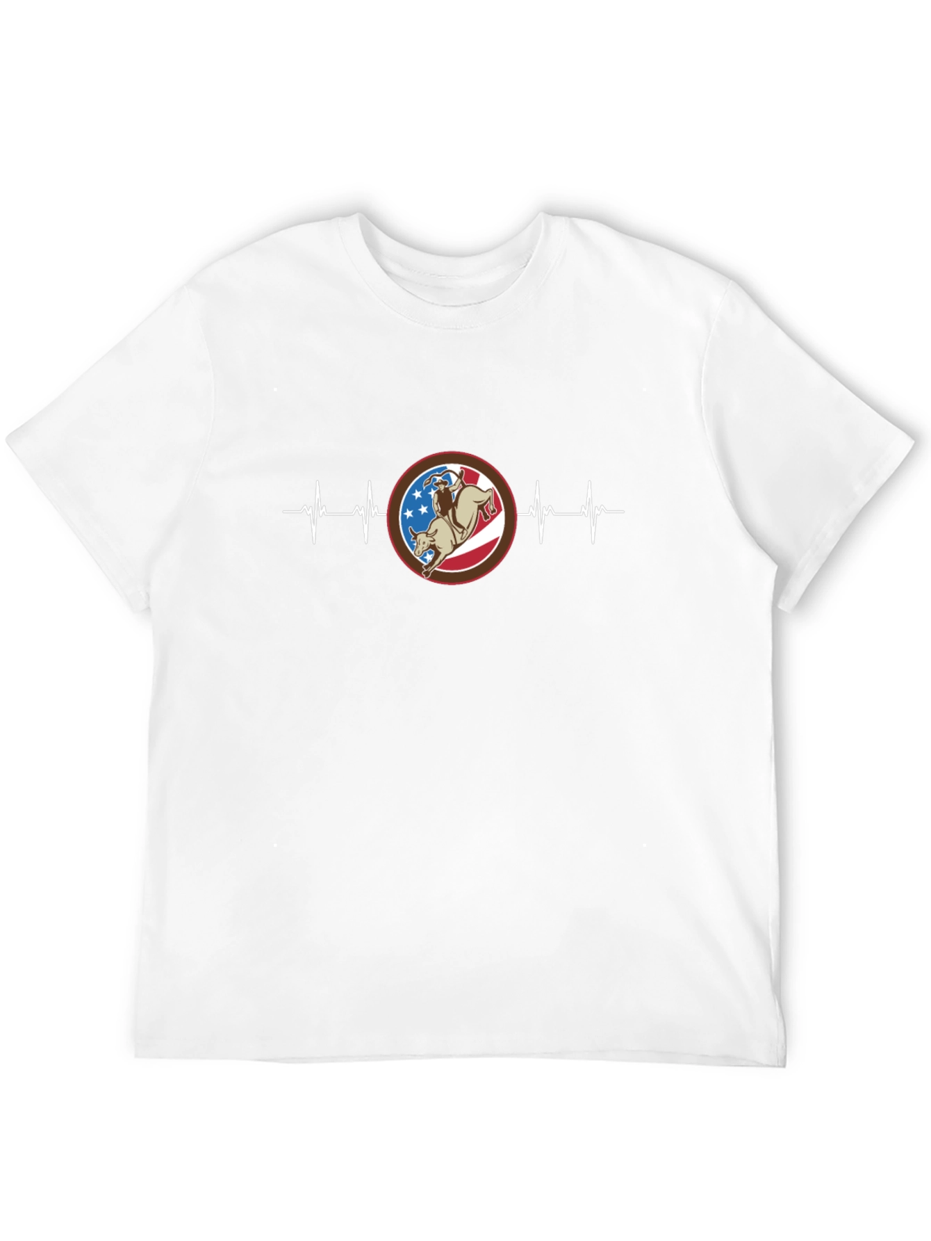 American Rodeo Heartbeat Graphic Tee
