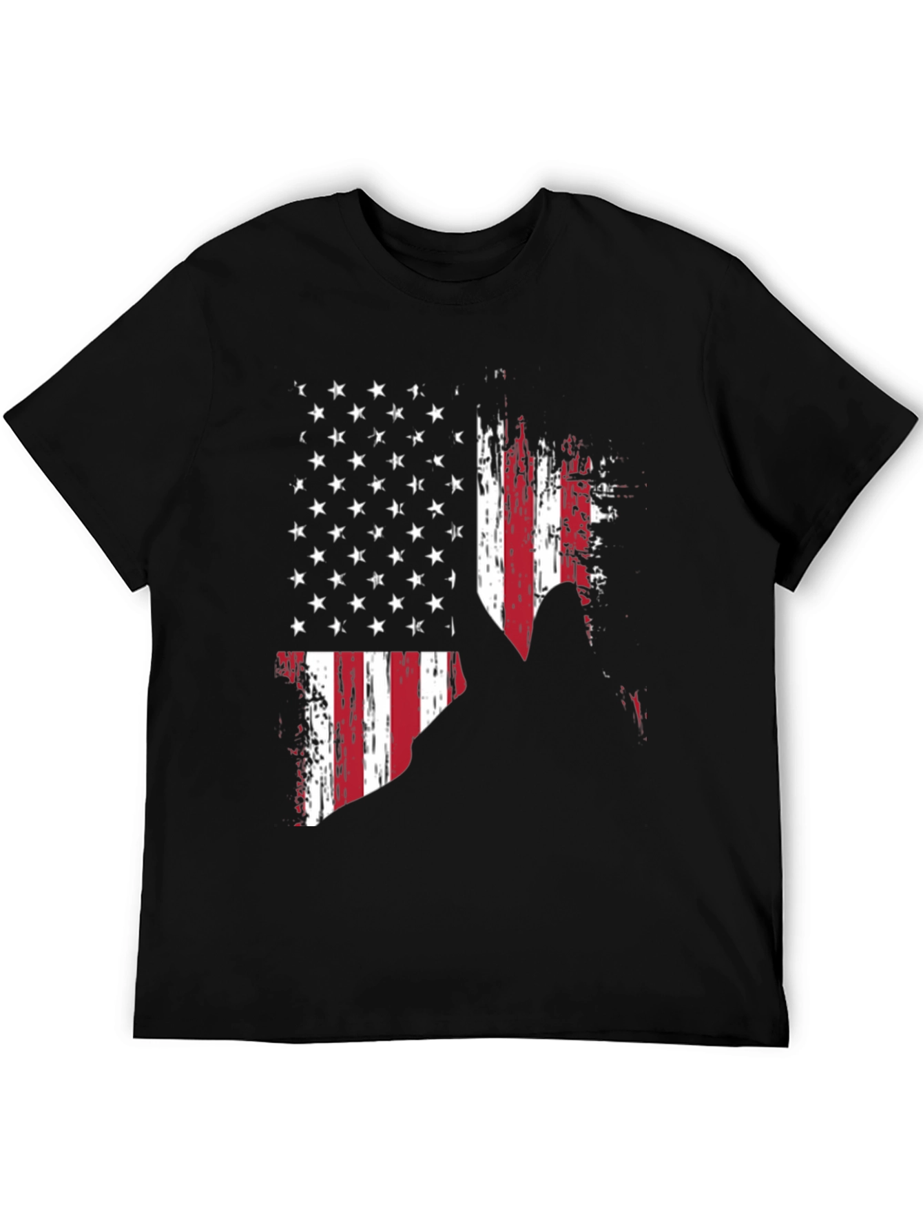 American Flag Patriotic Mens T-Shirt