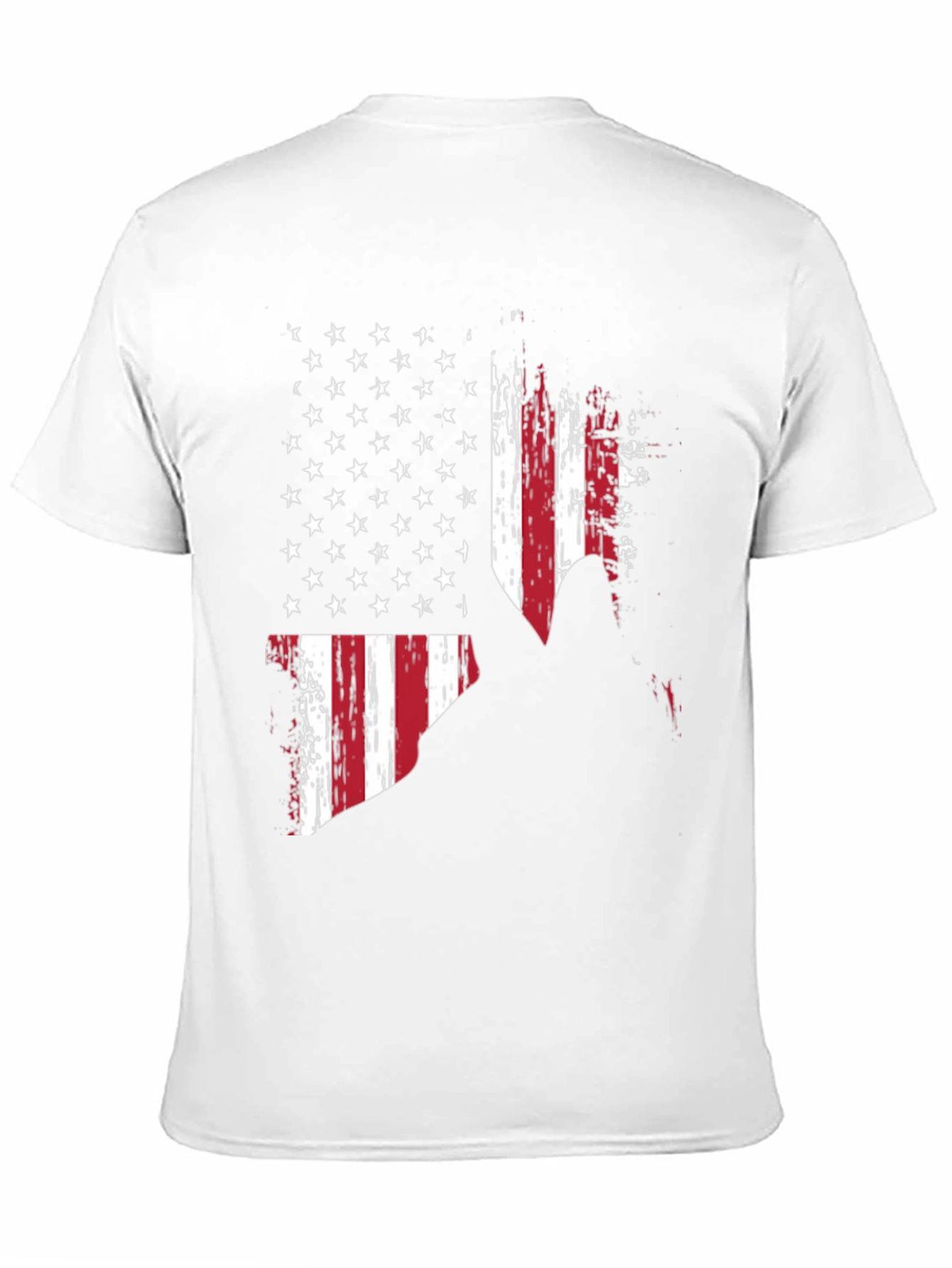 American Flag Patriotic Mens T-Shirt
