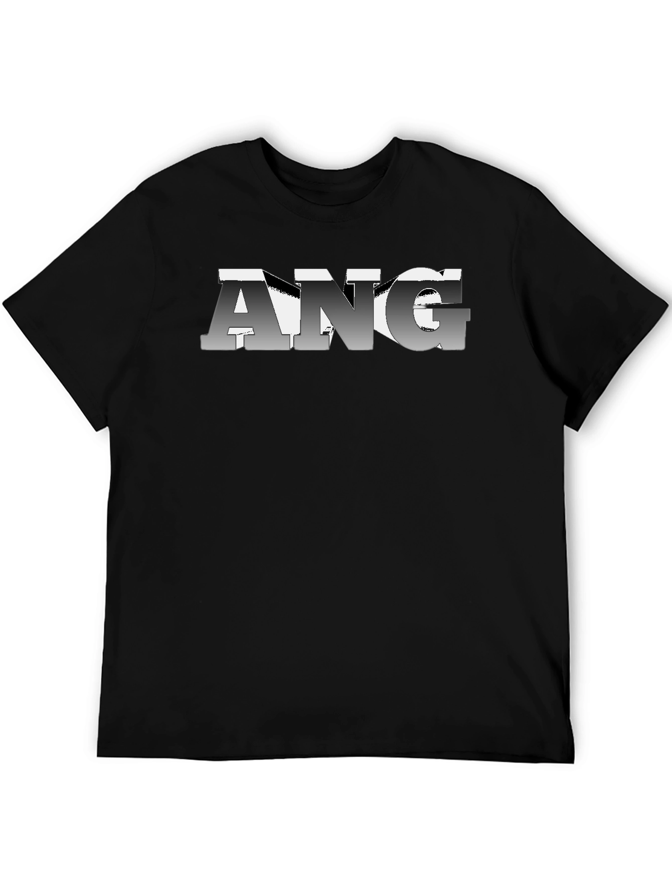 ANG Graphic Black T-Shirt