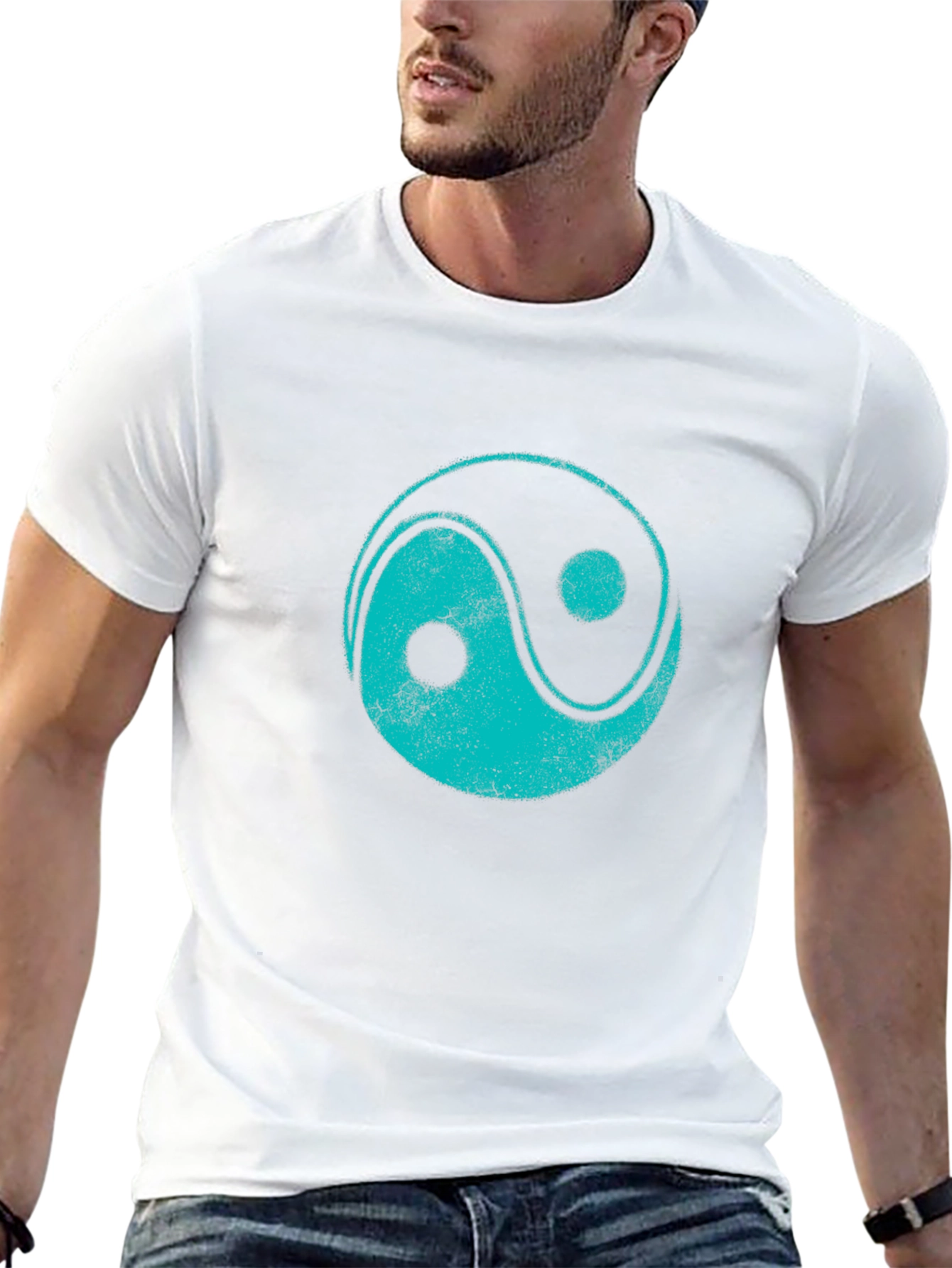 Yin Yang Graphic Tee - Black T-Shirt