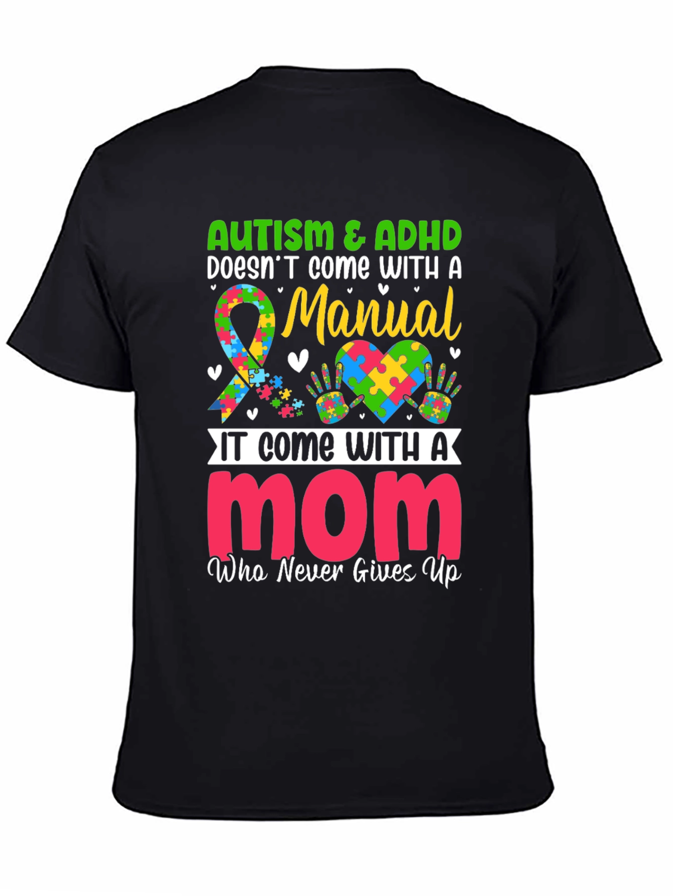 Autism & ADHD Mom T-Shirt