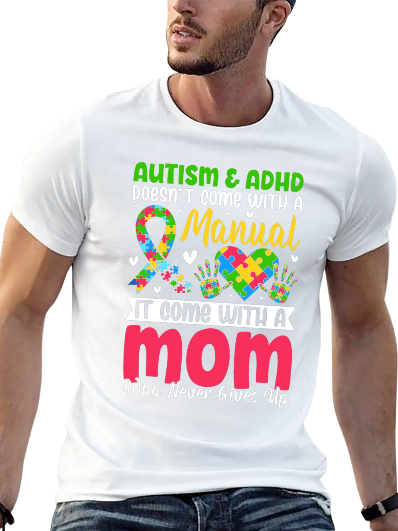 Autism & ADHD Mom T-Shirt