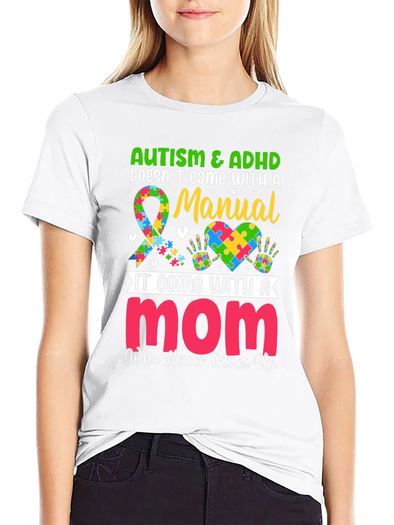 Autism & ADHD Mom T-Shirt