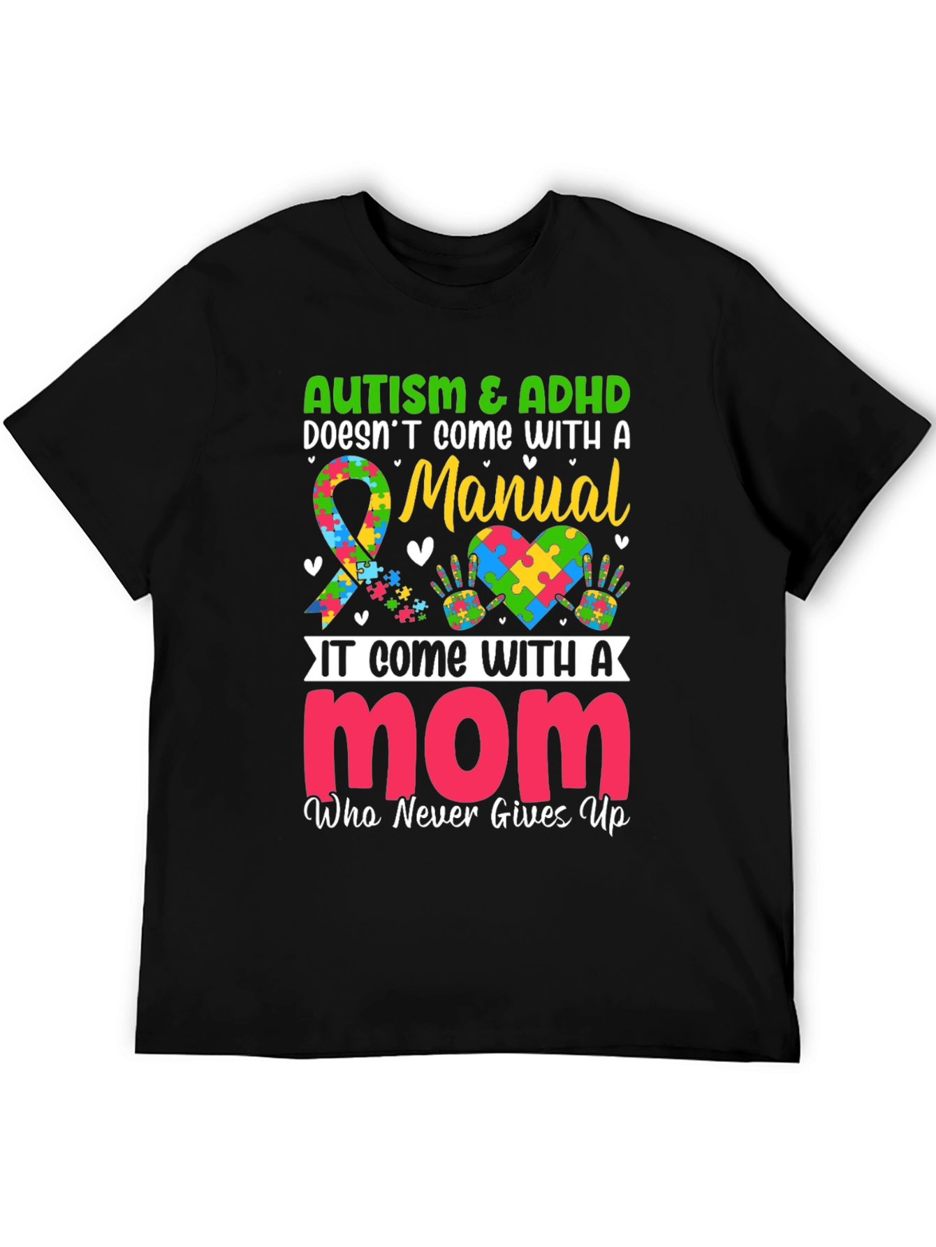 Autism & ADHD Mom T-Shirt