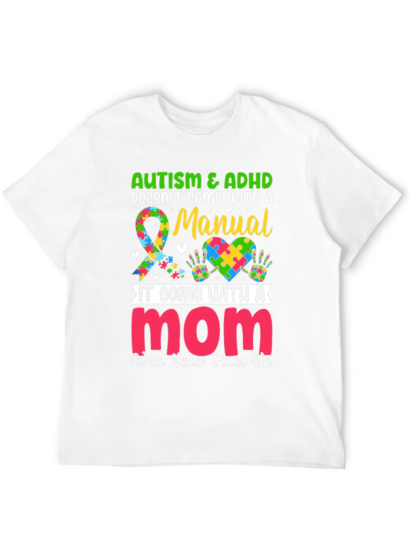 Autism & ADHD Mom T-Shirt