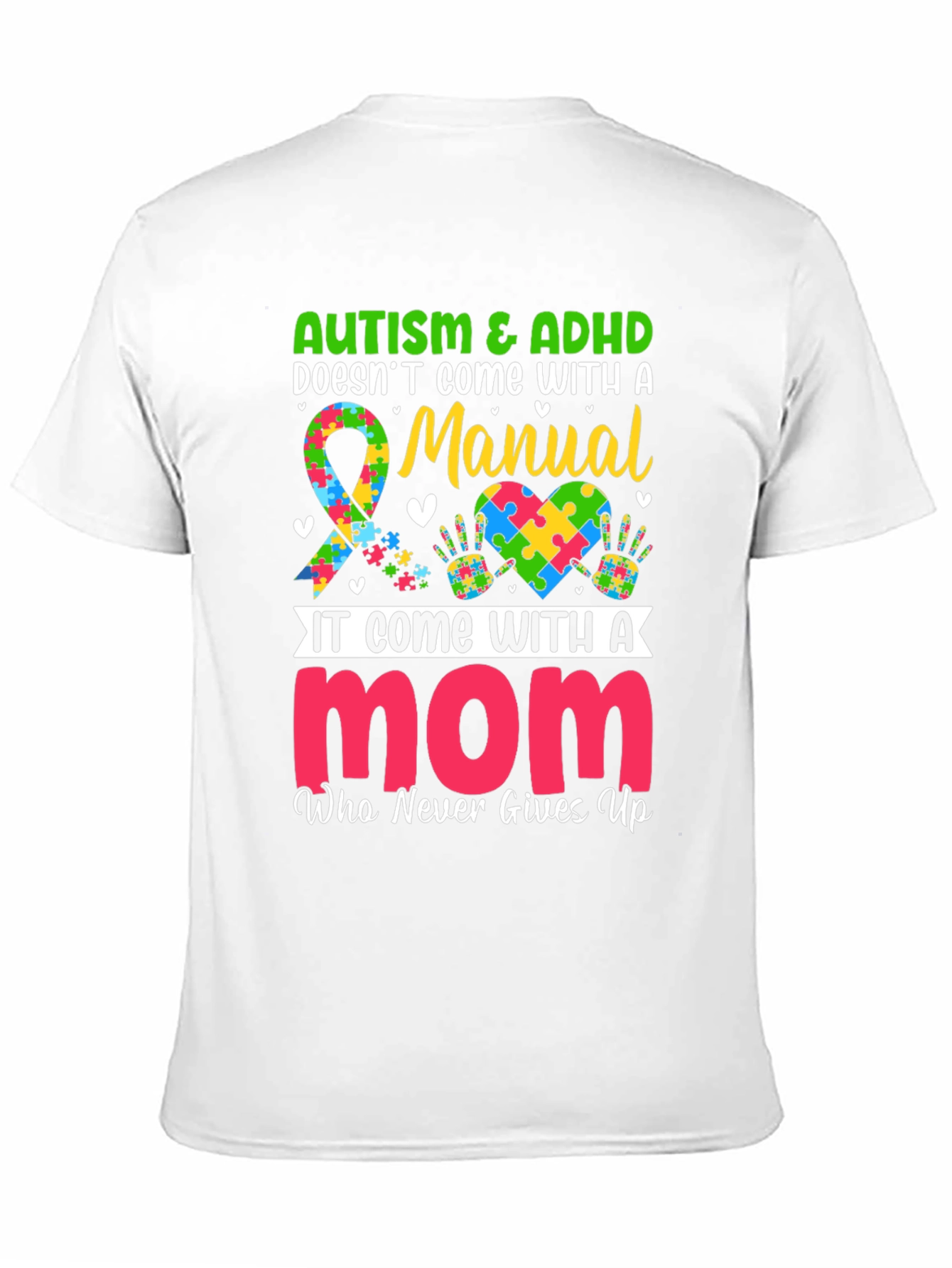 Autism & ADHD Mom T-Shirt