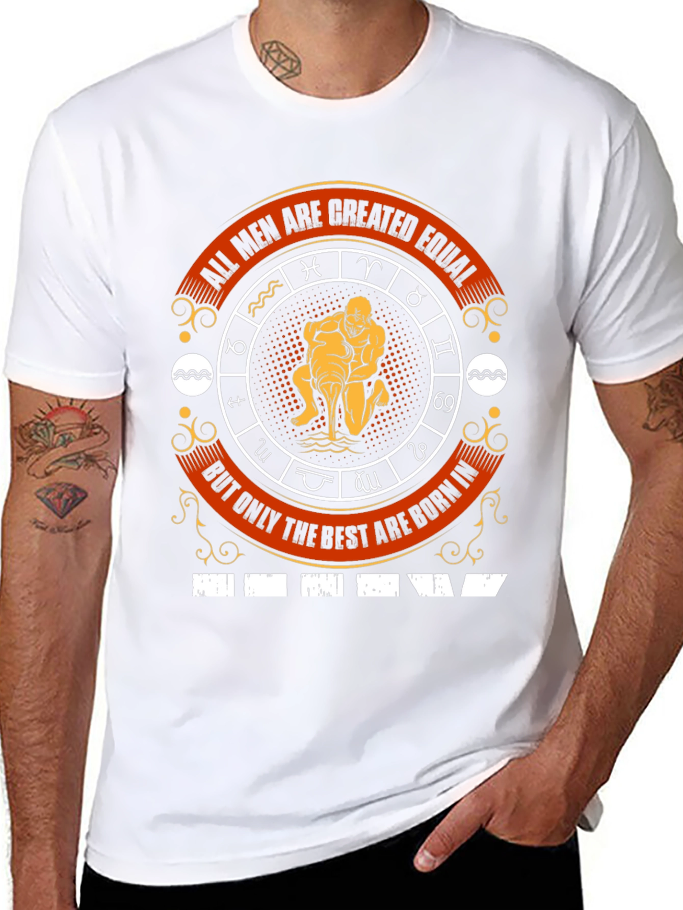 Aquarius Zodiac Birthday T-Shirt