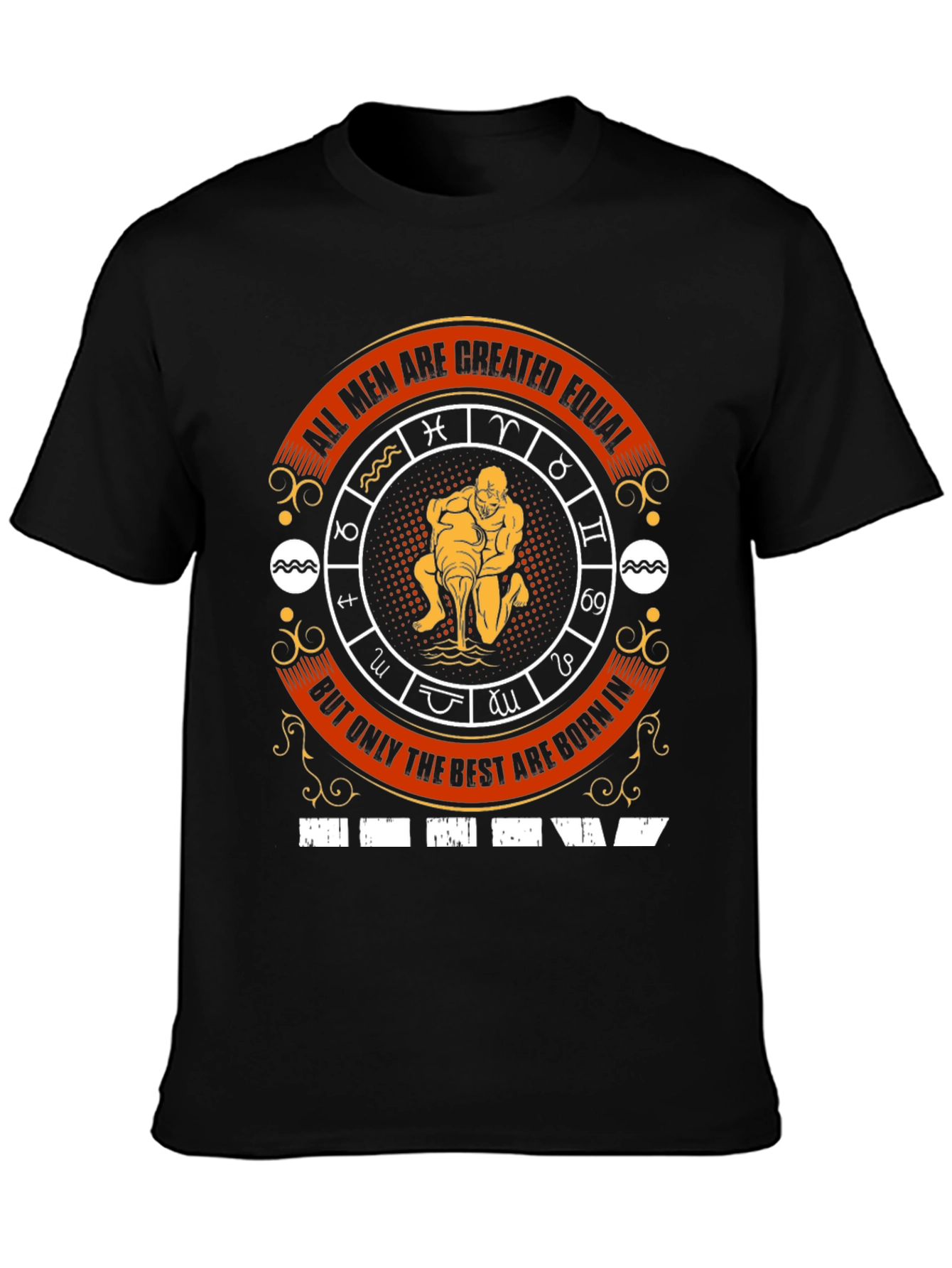 Aquarius Zodiac Birthday T-Shirt