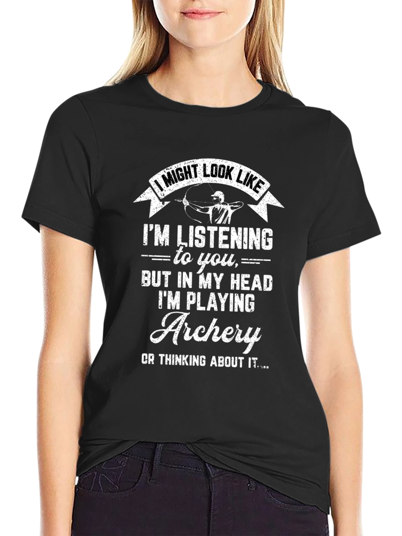 Archery T-Shirt - In My Head Im Playing Archery