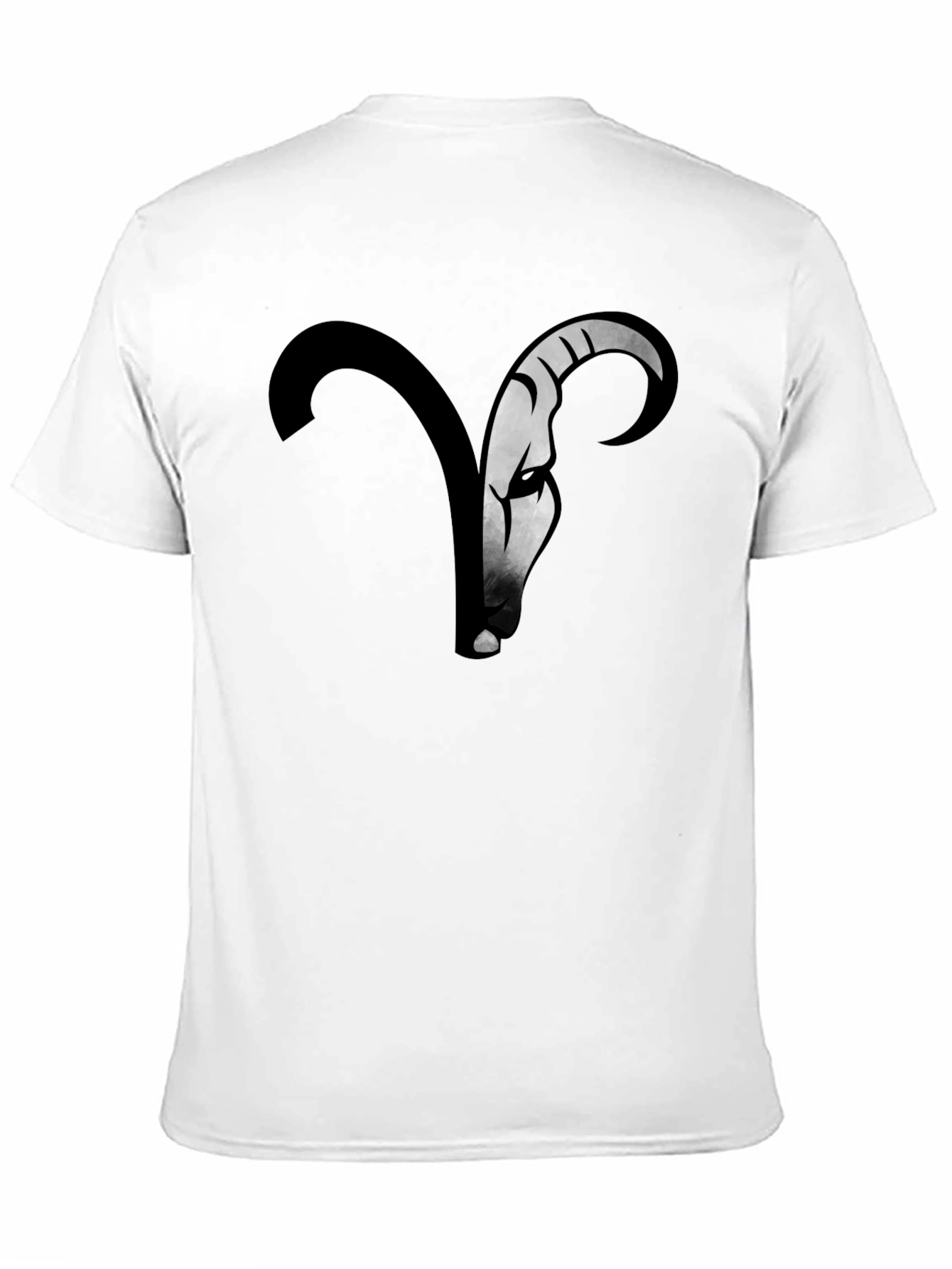 Aries Zodiac Graphic Print T-Shirt