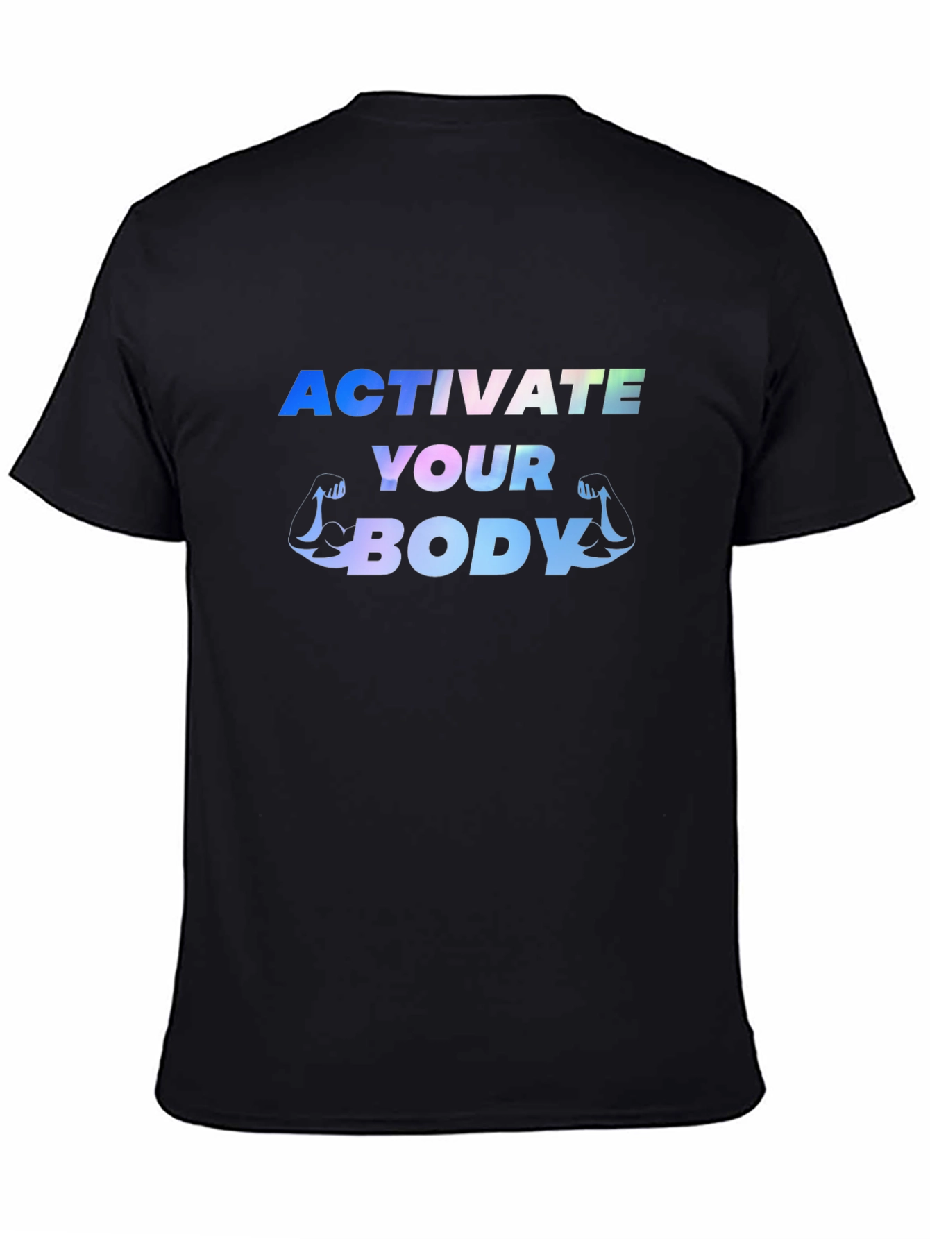 Activate Your Body Black Graphic Tee