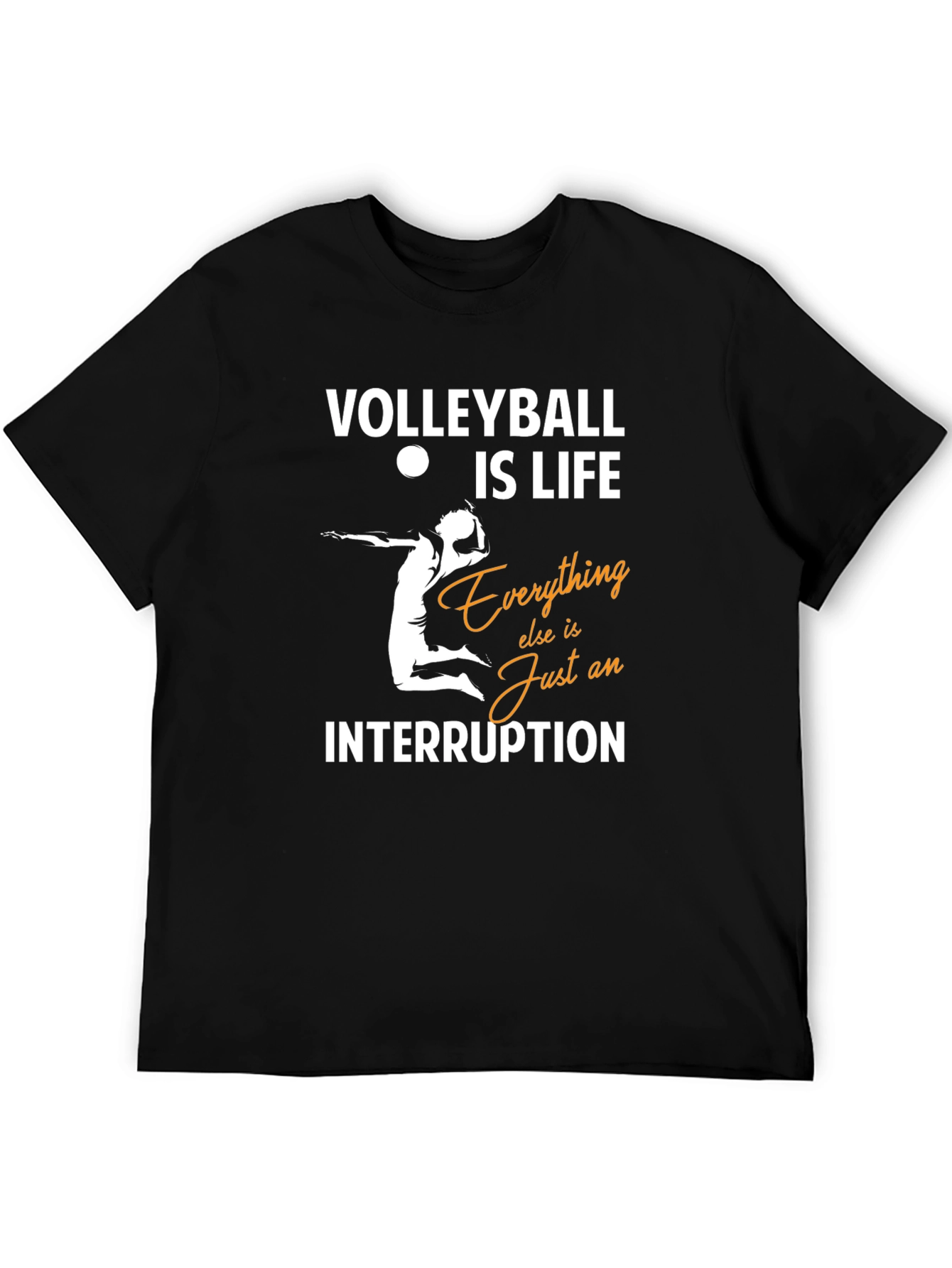 Volleyball Is Life Graphic Tee