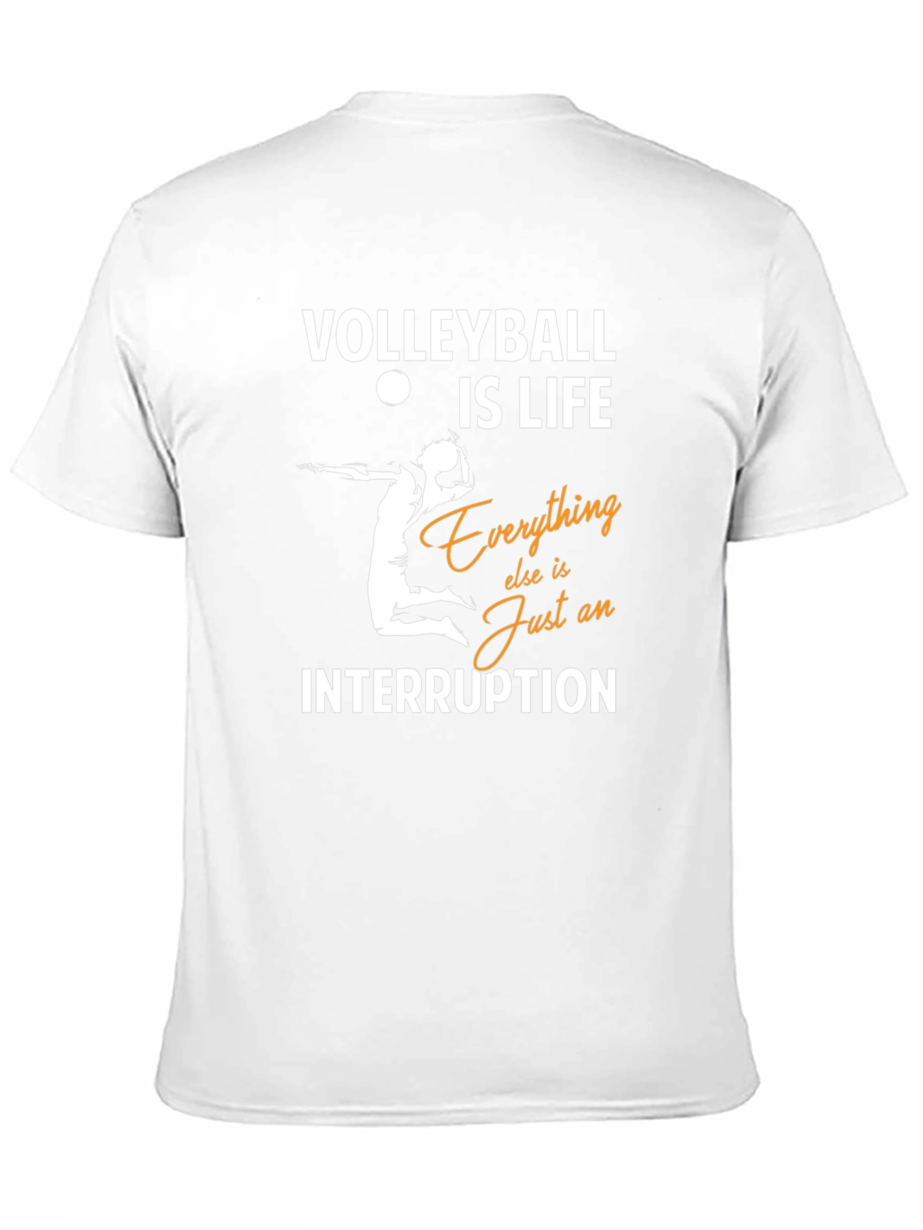 Volleyball Is Life Graphic Tee