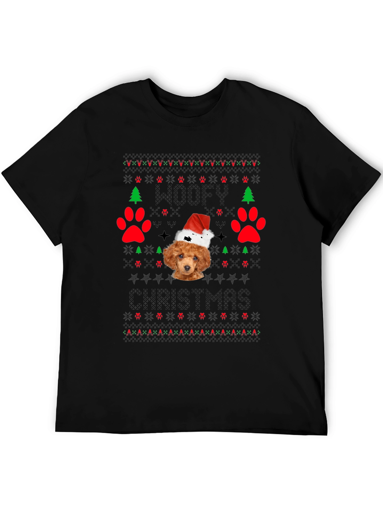 Woofy Christmas Dog T-Shirt