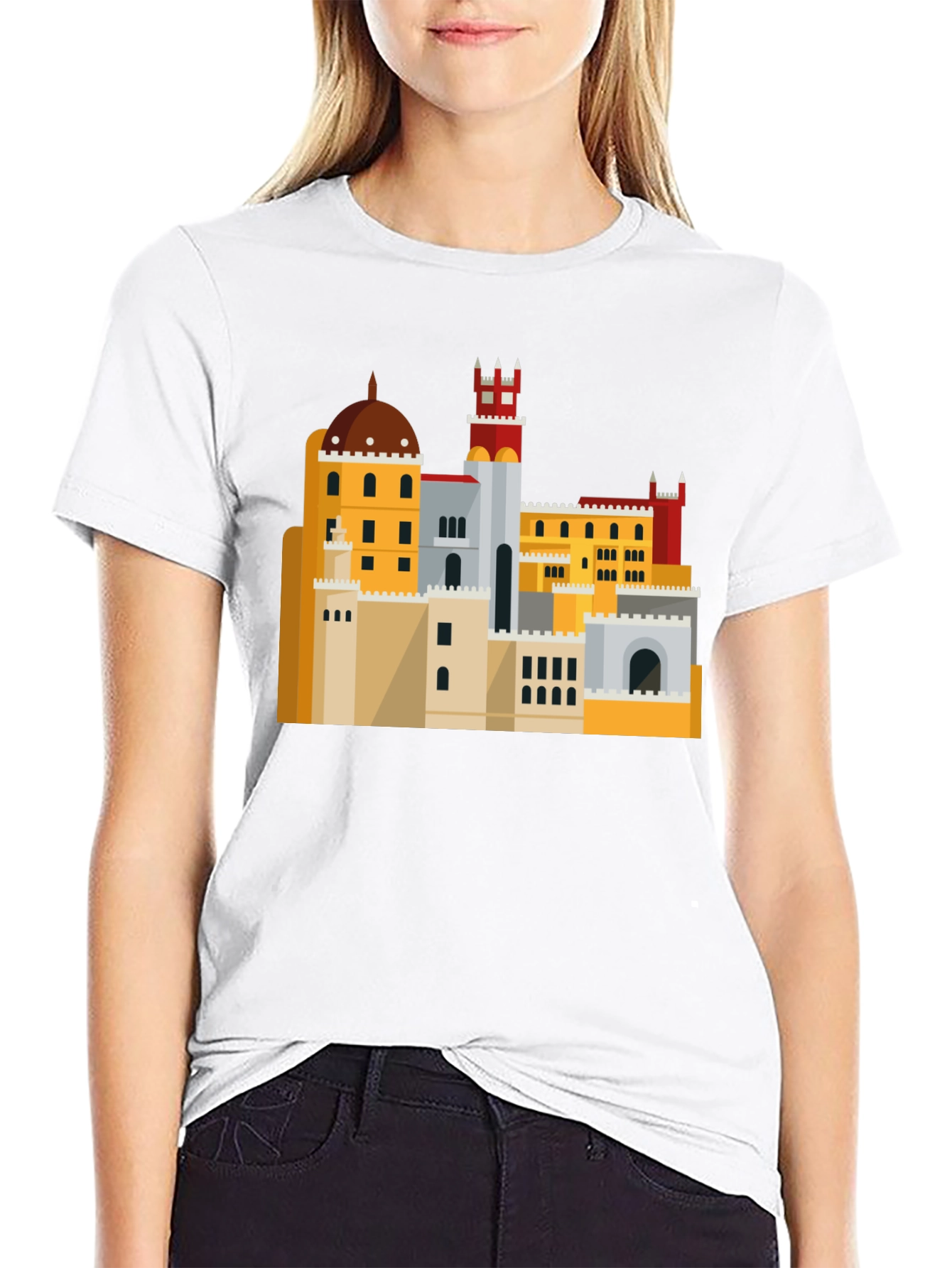 Architectural Landmark Graphic Tee