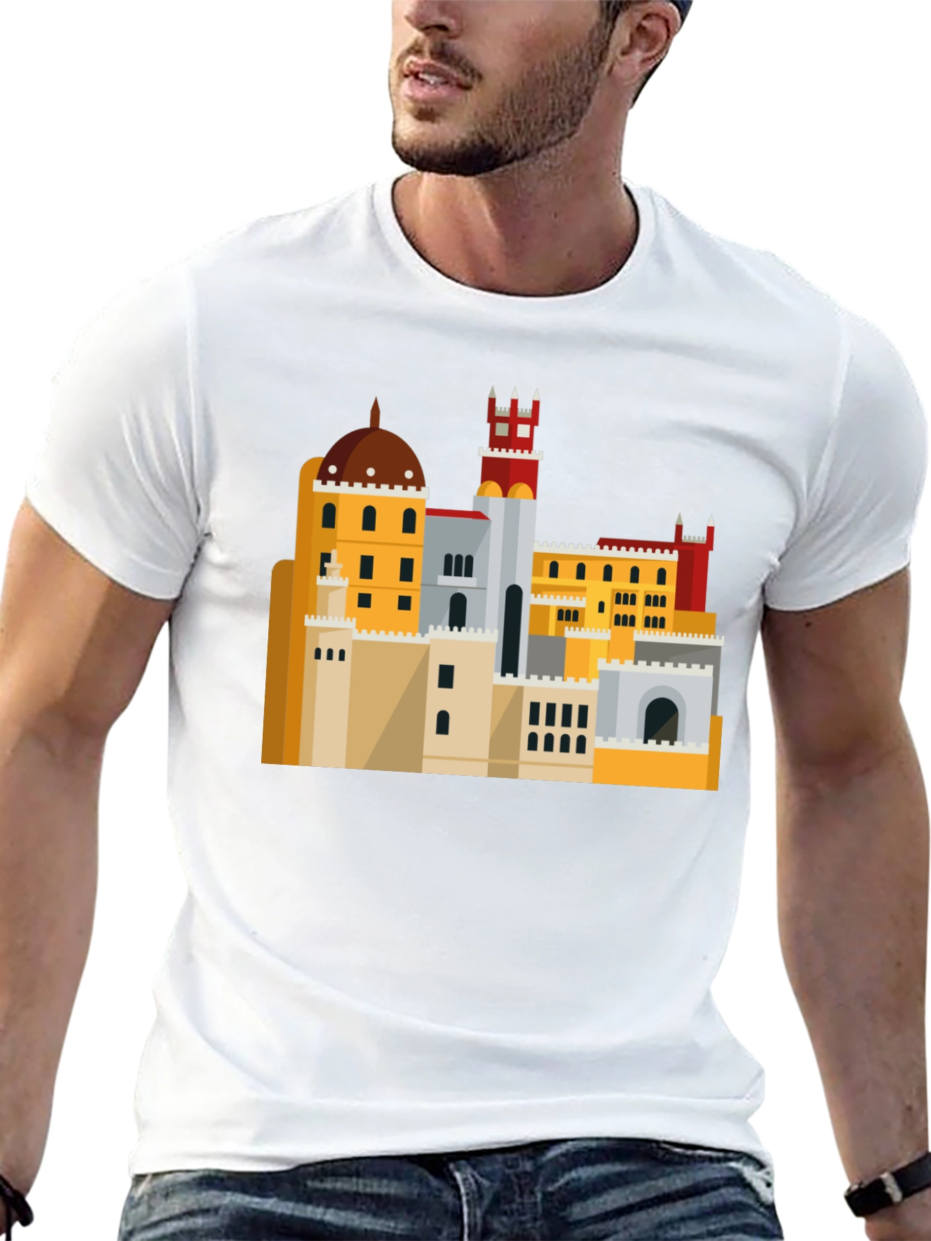 Architectural Landmark Graphic Tee