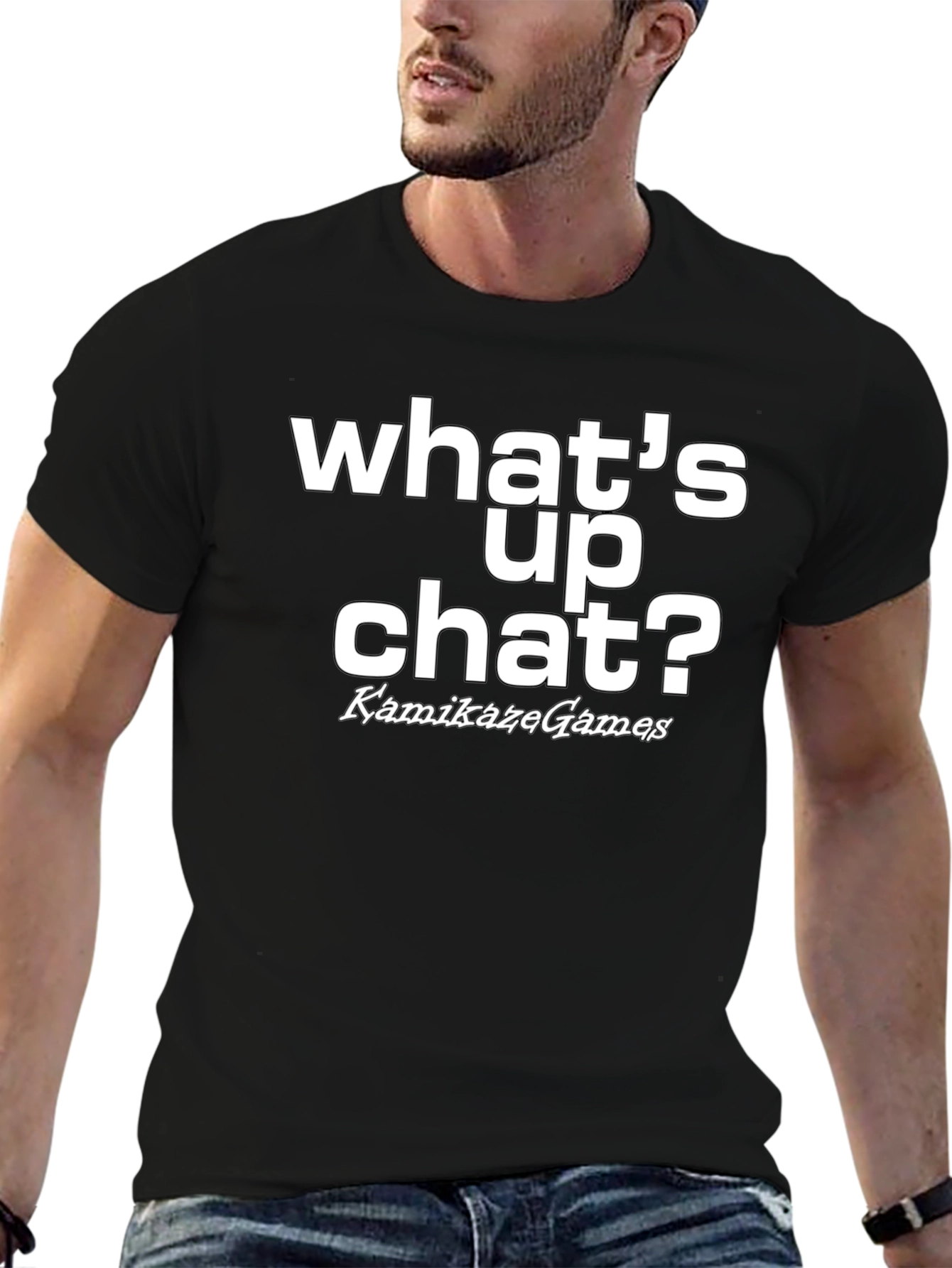 Whats Up Chat? Tee