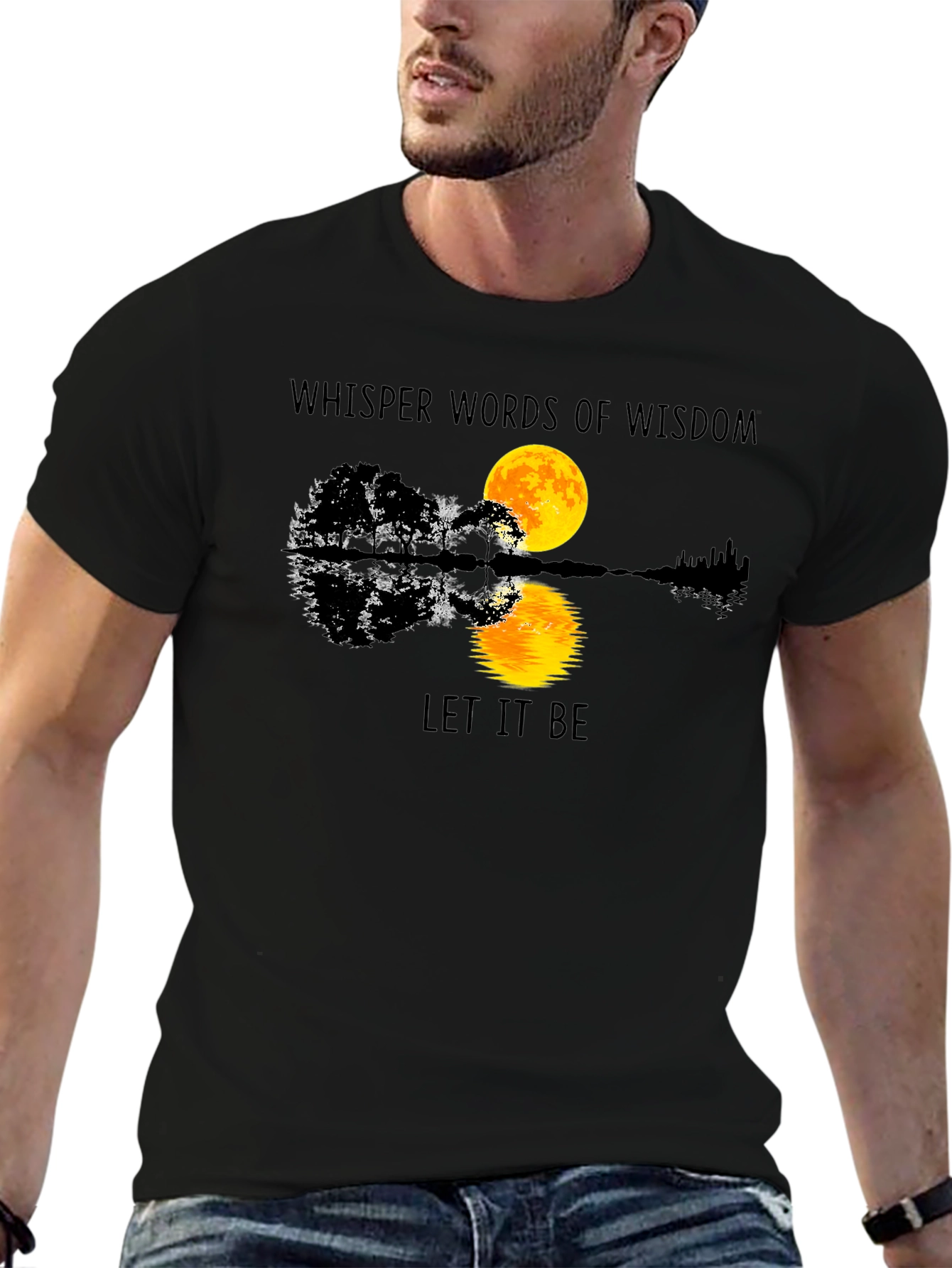 Whisper Words of Wisdom Guitar T-Shirt