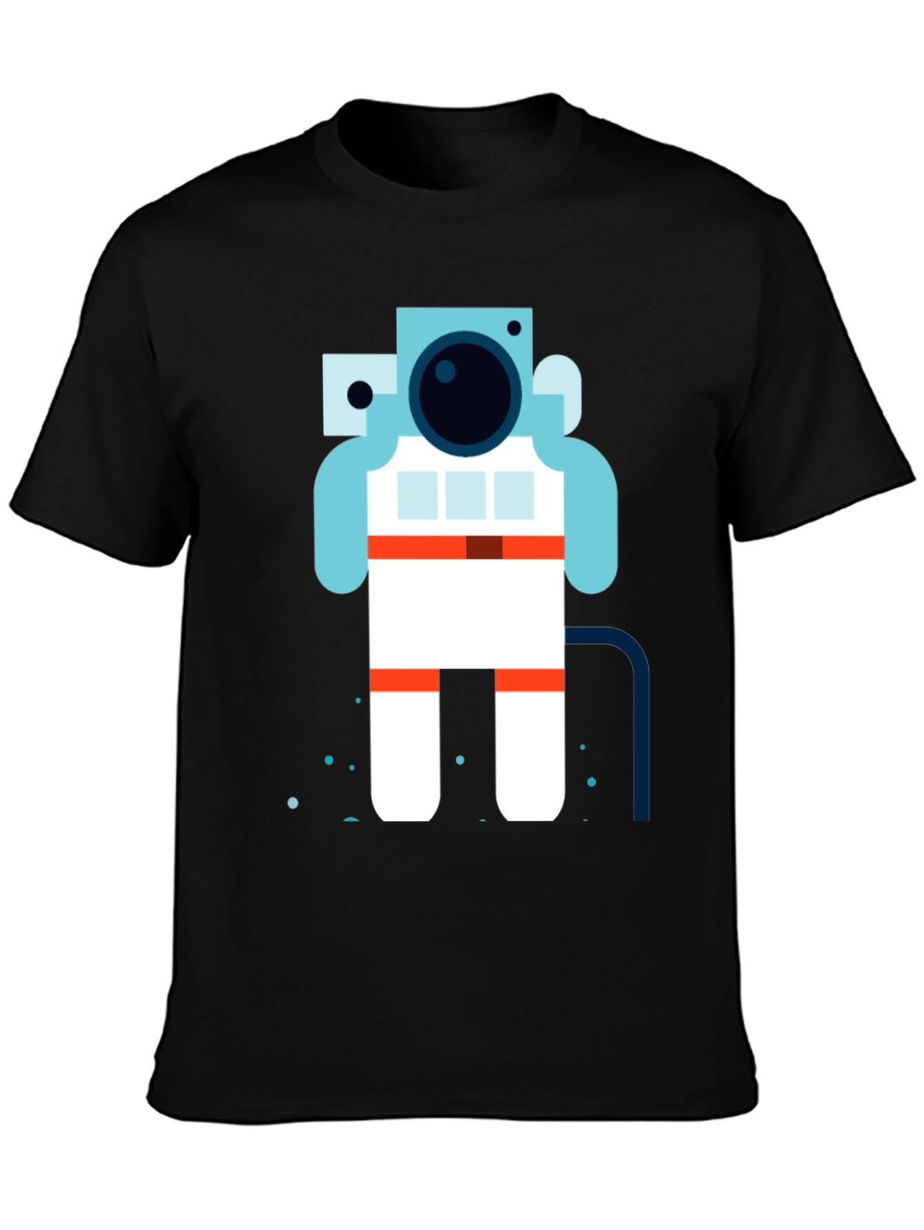 Astronaut Graphic Tee - Cool Space Design