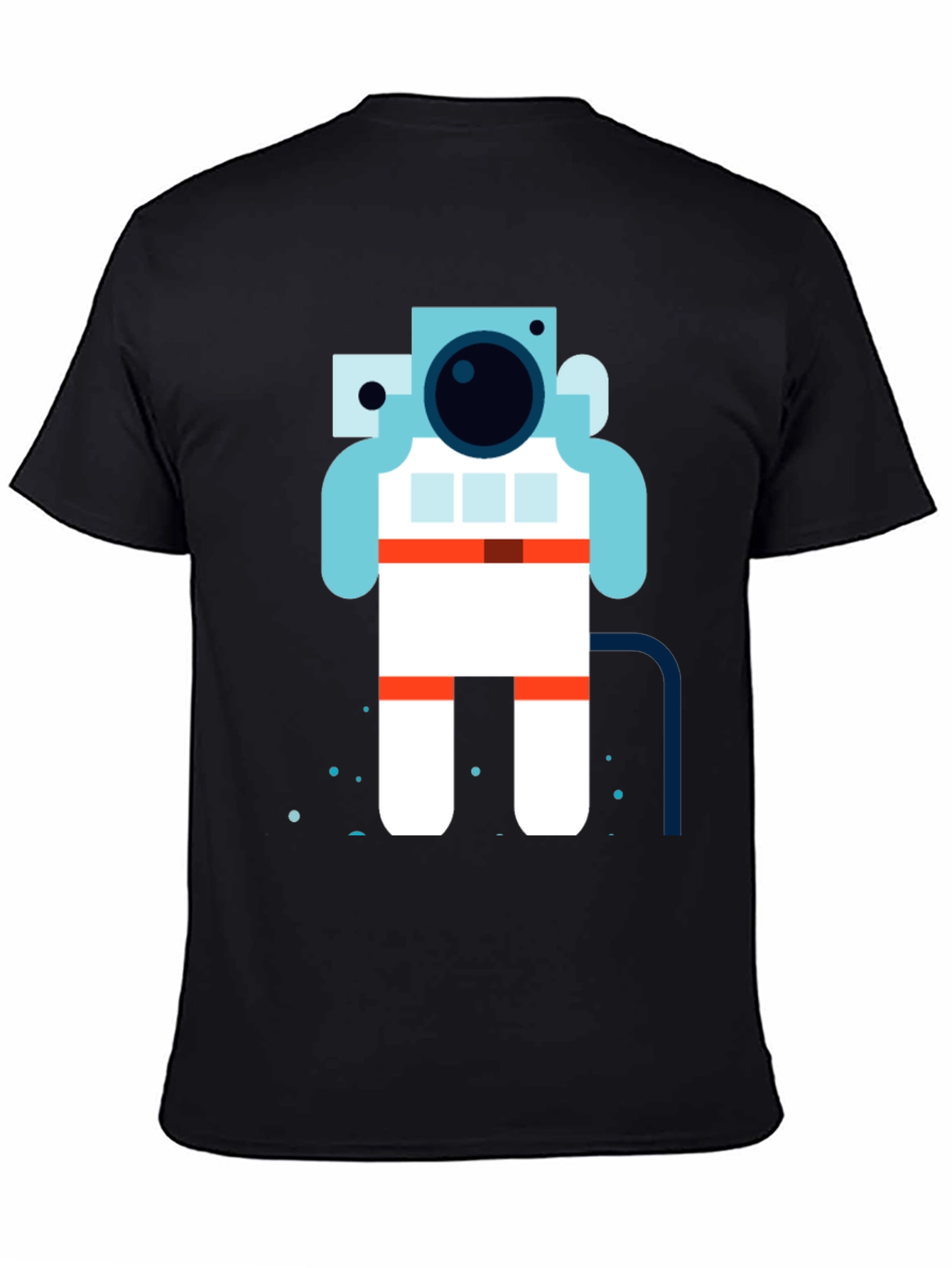 Astronaut Graphic Tee - Cool Space Design