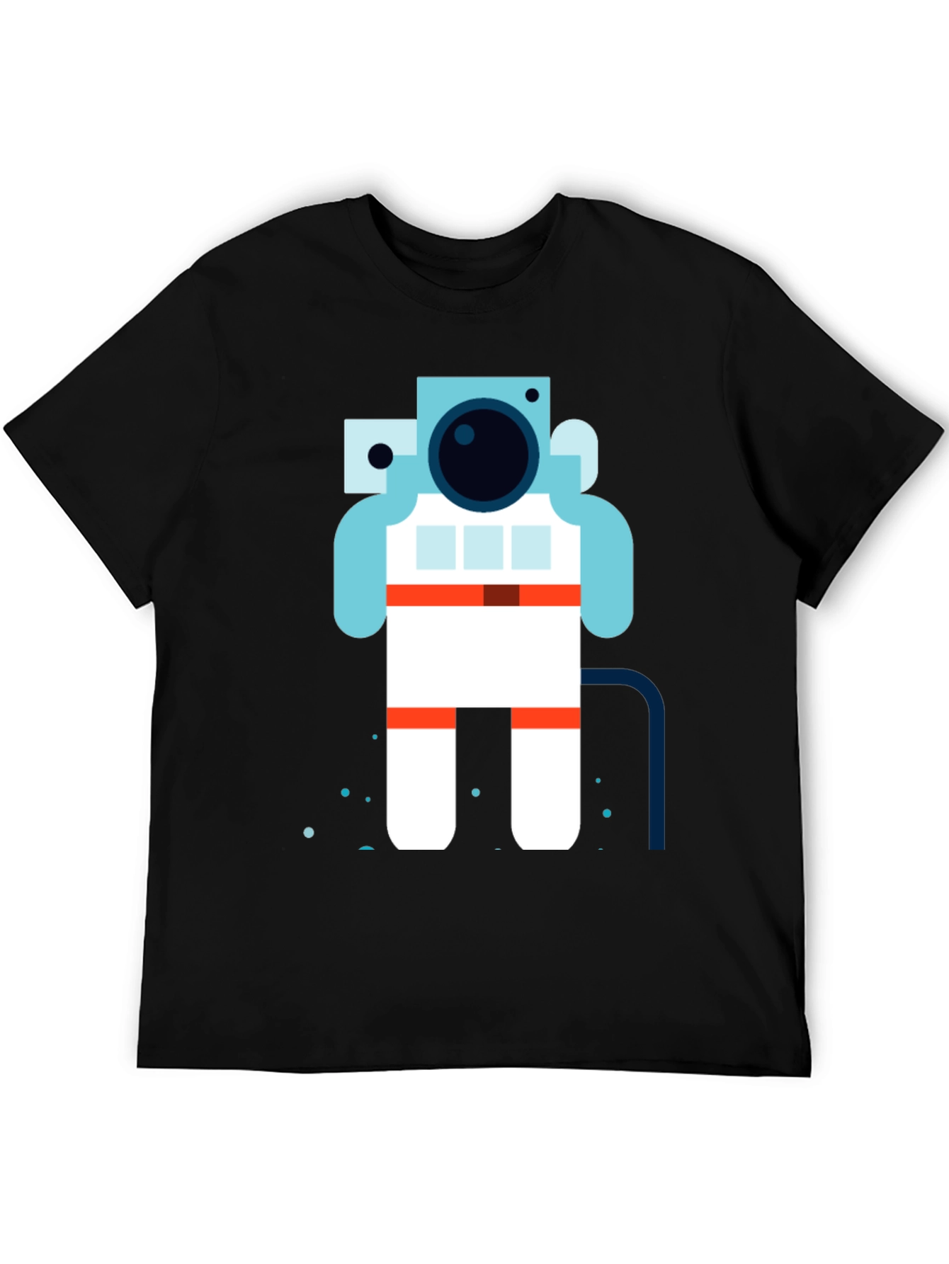 Astronaut Graphic Tee - Cool Space Design