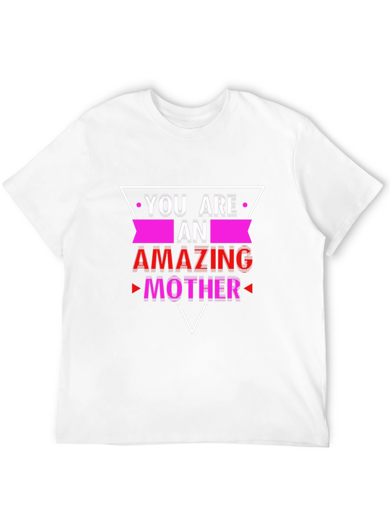 Amazing Mother Graphic Tee - Trendy Black T-Shirt