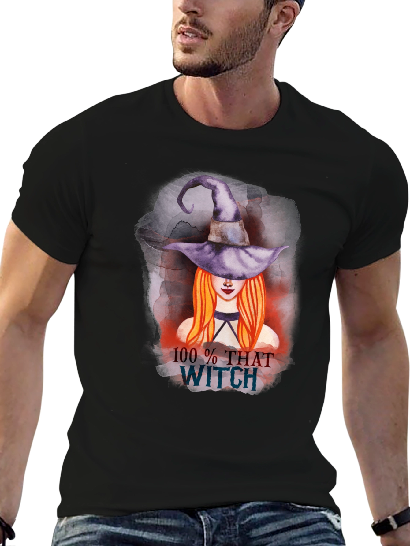 Witch Graphic Tee - 100% That Witch