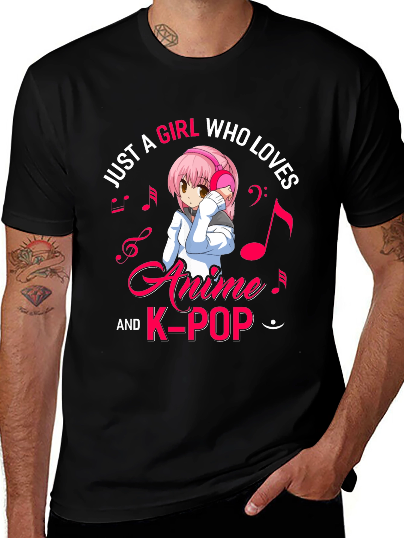 Anime & K-Pop Girls T-Shirt