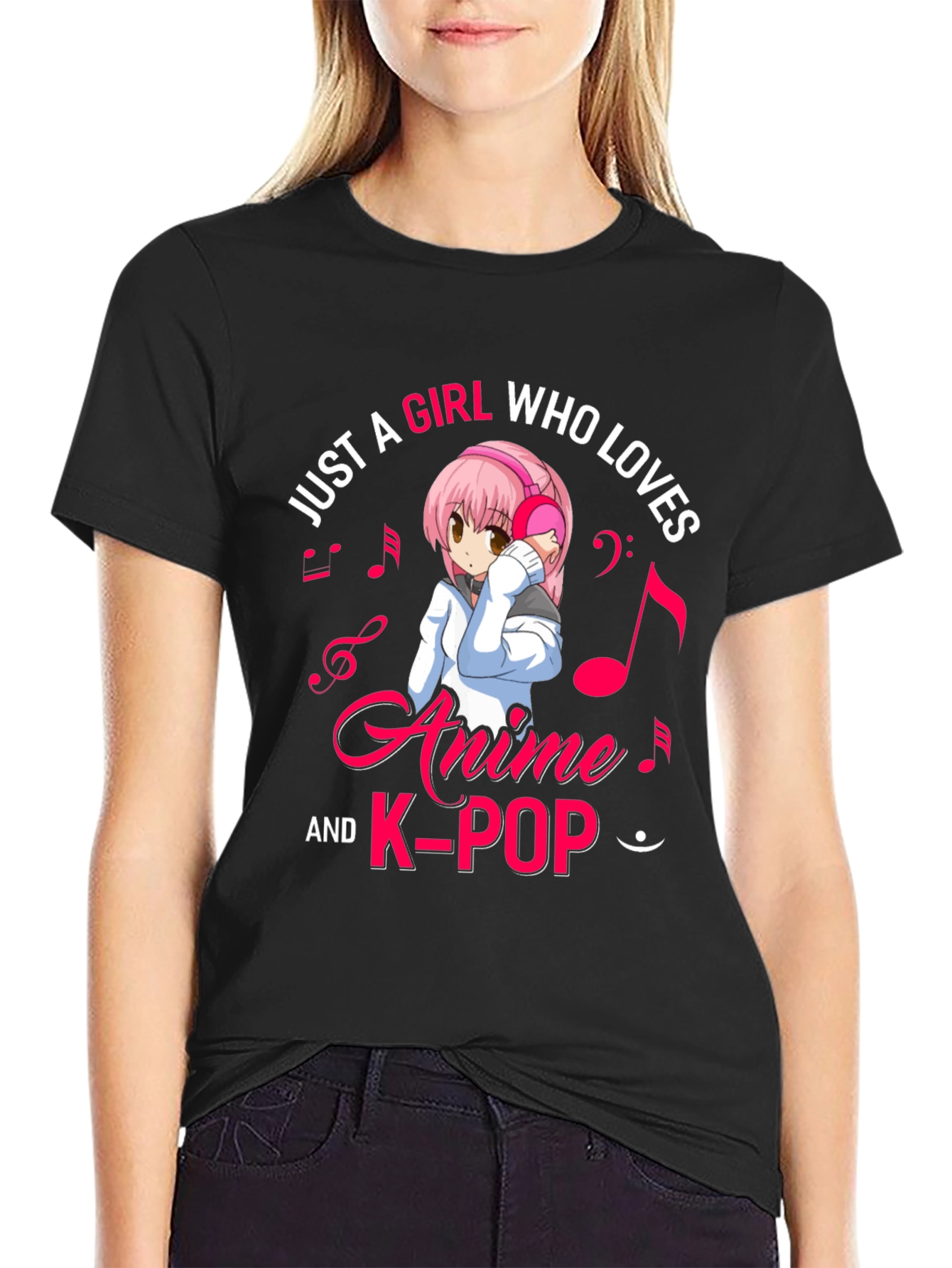 Anime & K-Pop Girls T-Shirt
