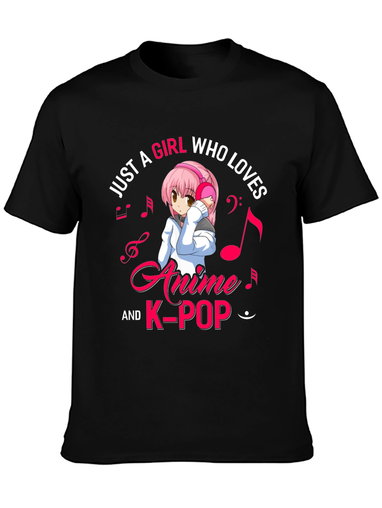 Anime & K-Pop Girls T-Shirt