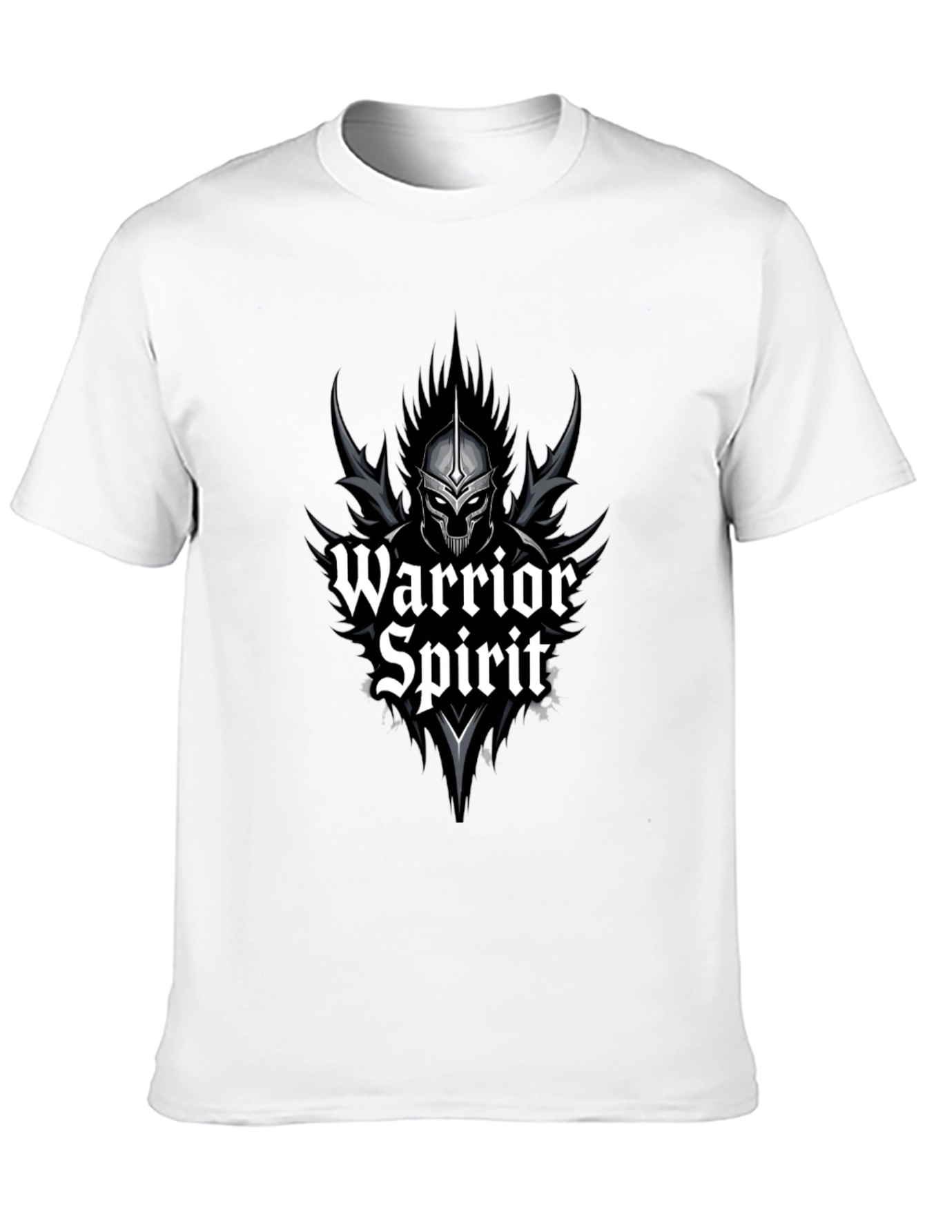 Warrior Spirit Black T-Shirt - Graphic Tee
