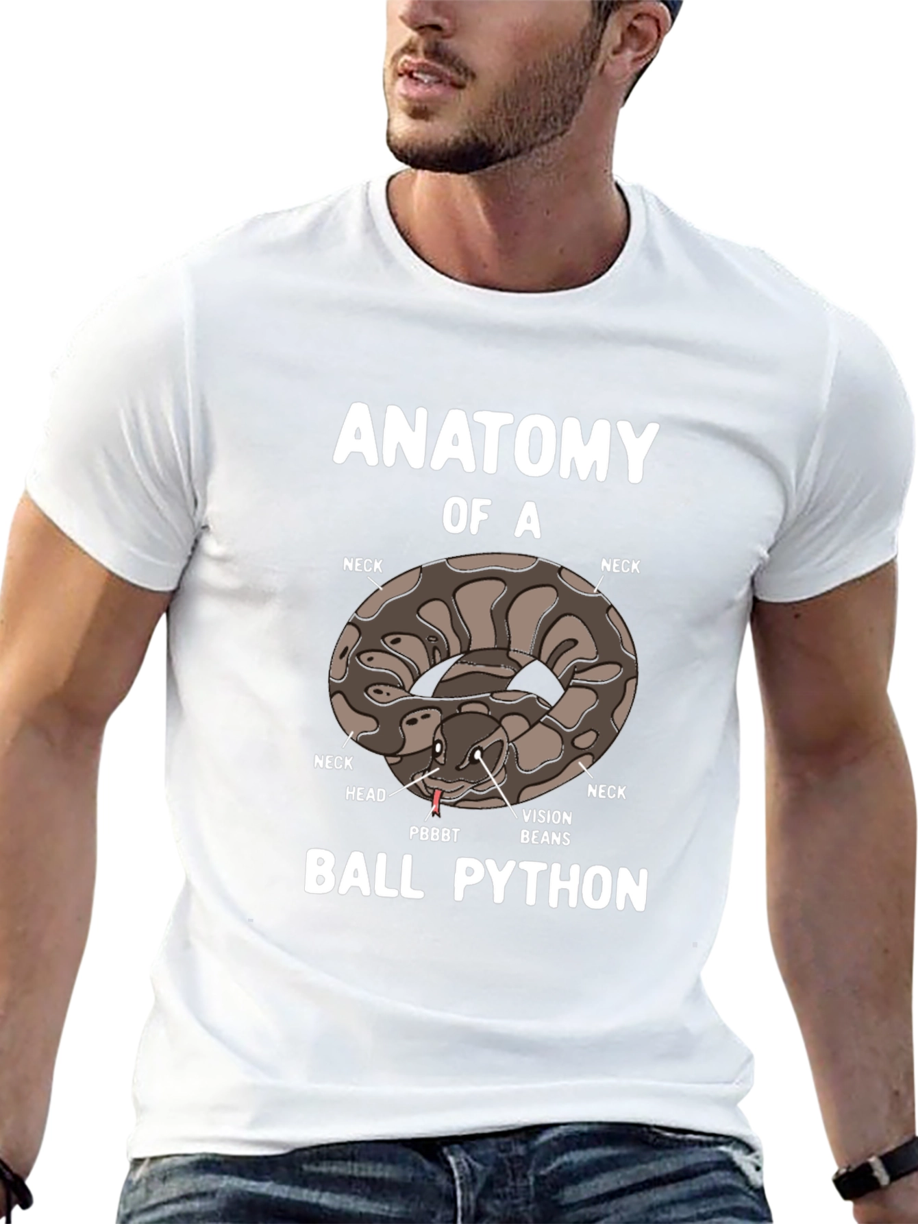 Anatomy of a Ball Python T-Shirt
