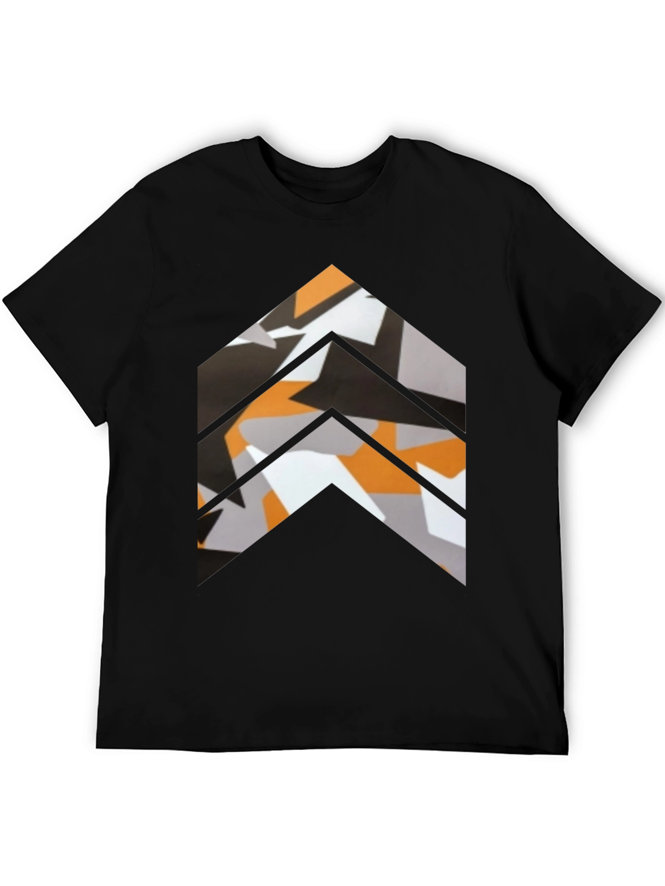Abstract Arrow Graphic Print T-Shirt