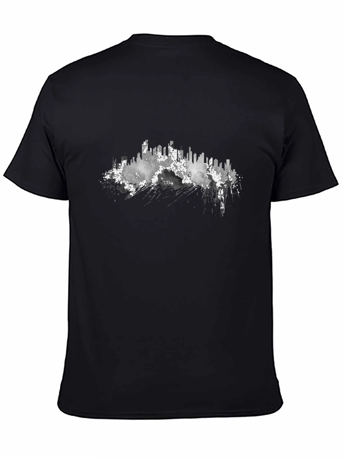 Abstract Cityscape Graphic Tee