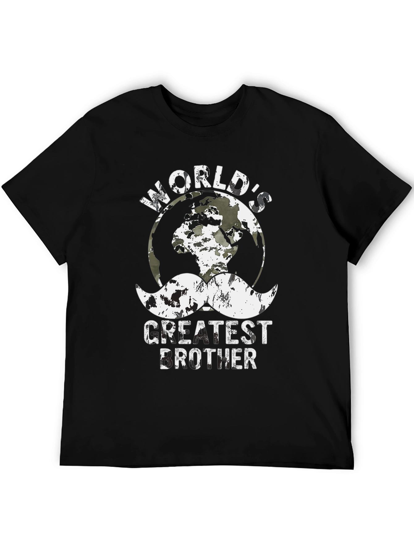 Worlds Greatest Brother Graphic Tee - Black