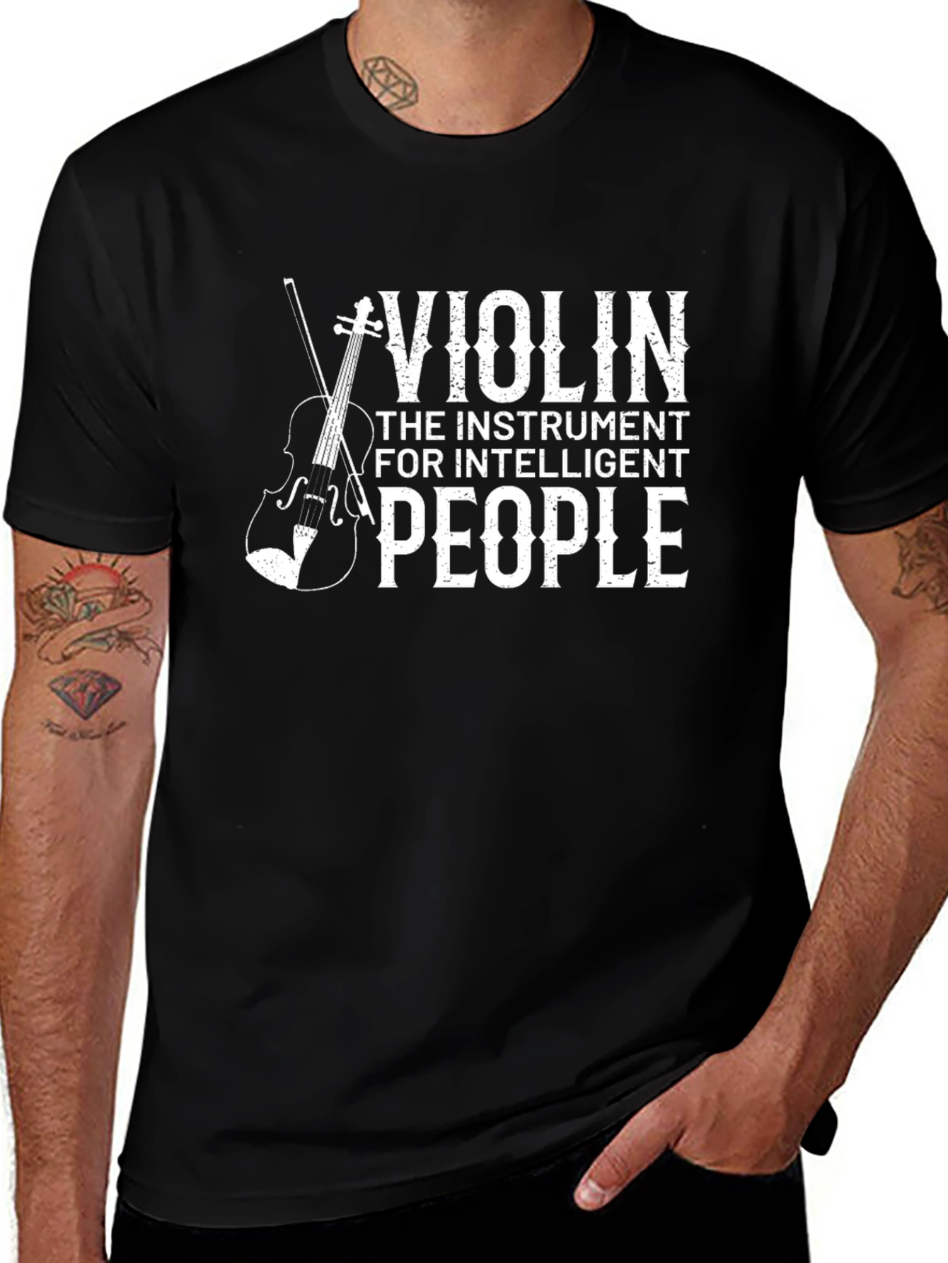 Violin Intelligent People T-Shirt