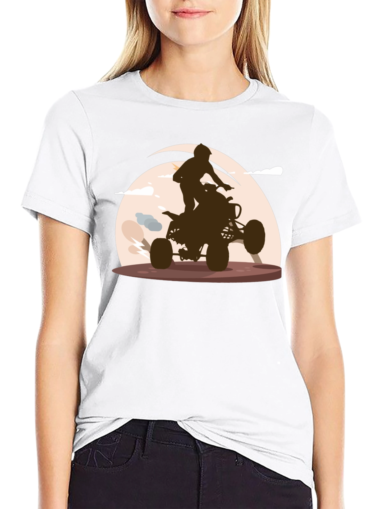 ATV Rider Graphic T-Shirt - Adventure Ready
