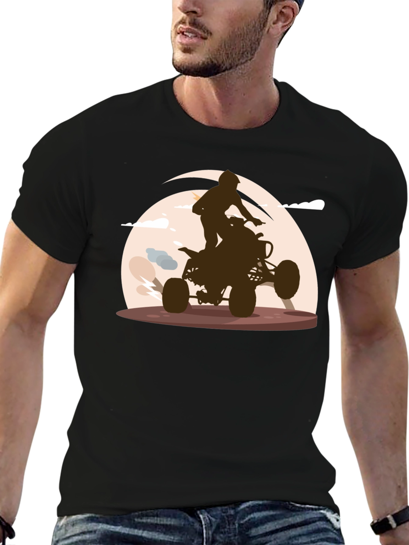 ATV Rider Graphic T-Shirt - Adventure Ready
