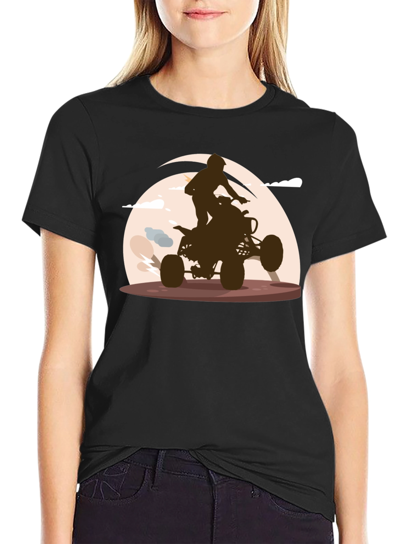 ATV Rider Graphic T-Shirt - Adventure Ready