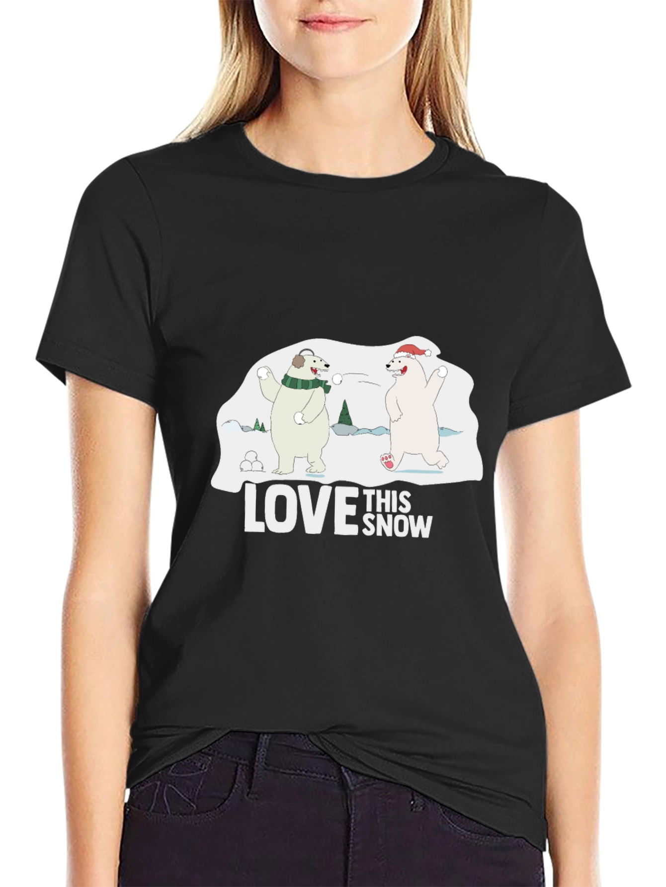 Winter Fun Tee: Love This Snow