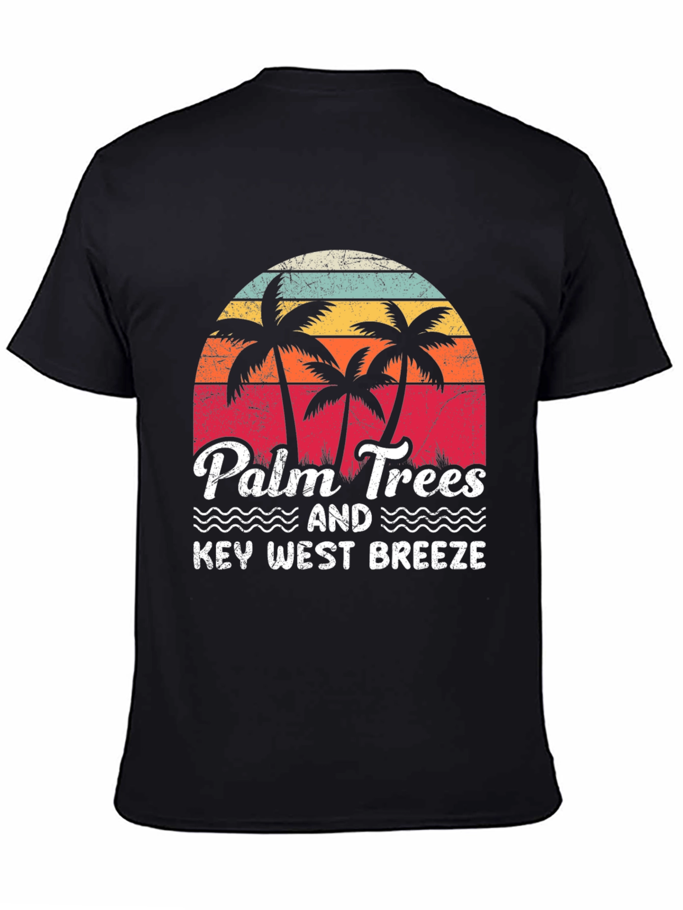 Palm Trees & Key West Breeze Graphic Tee