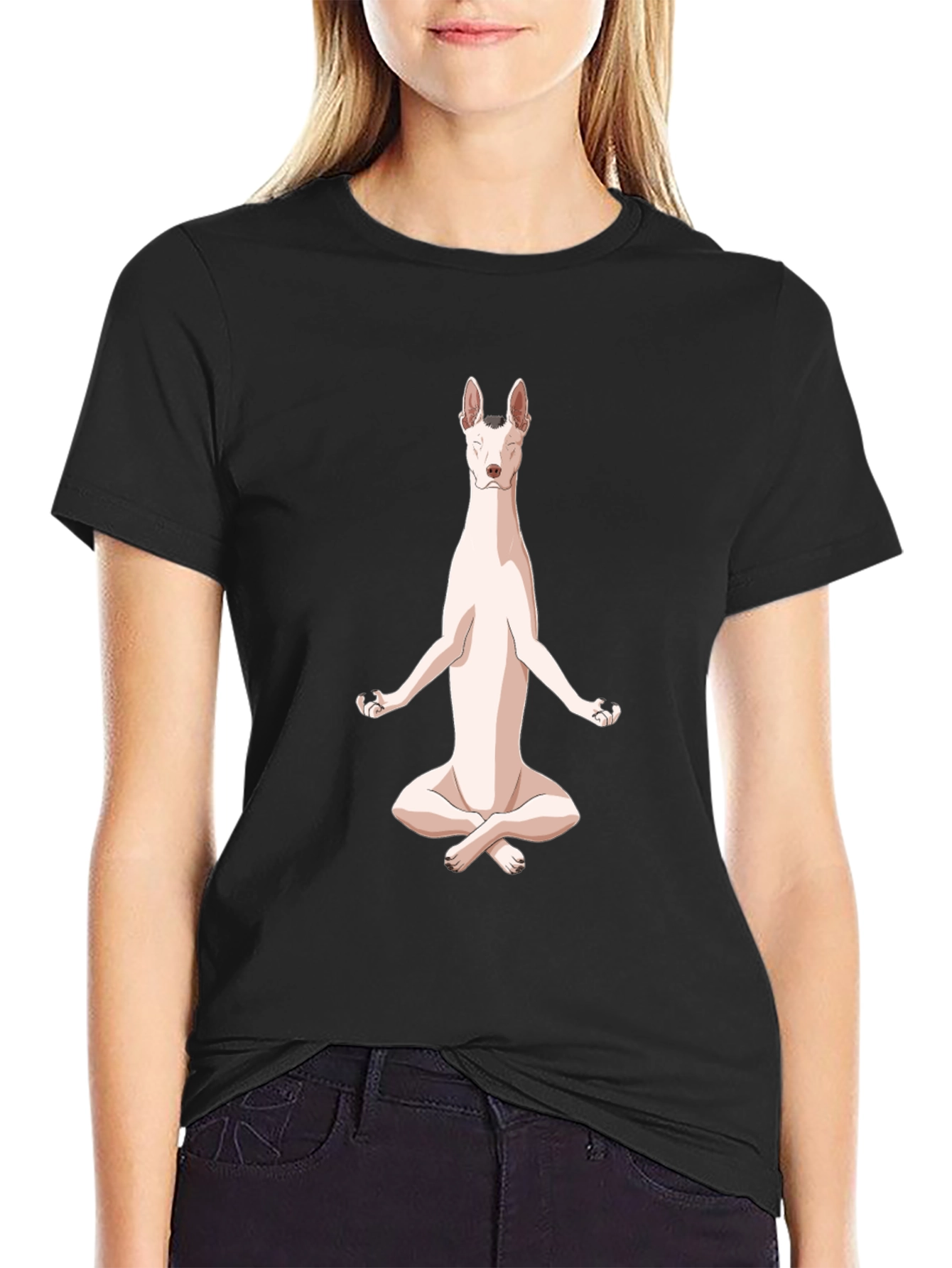 Yoga Dog T-Shirt - Meditating Canine Tee