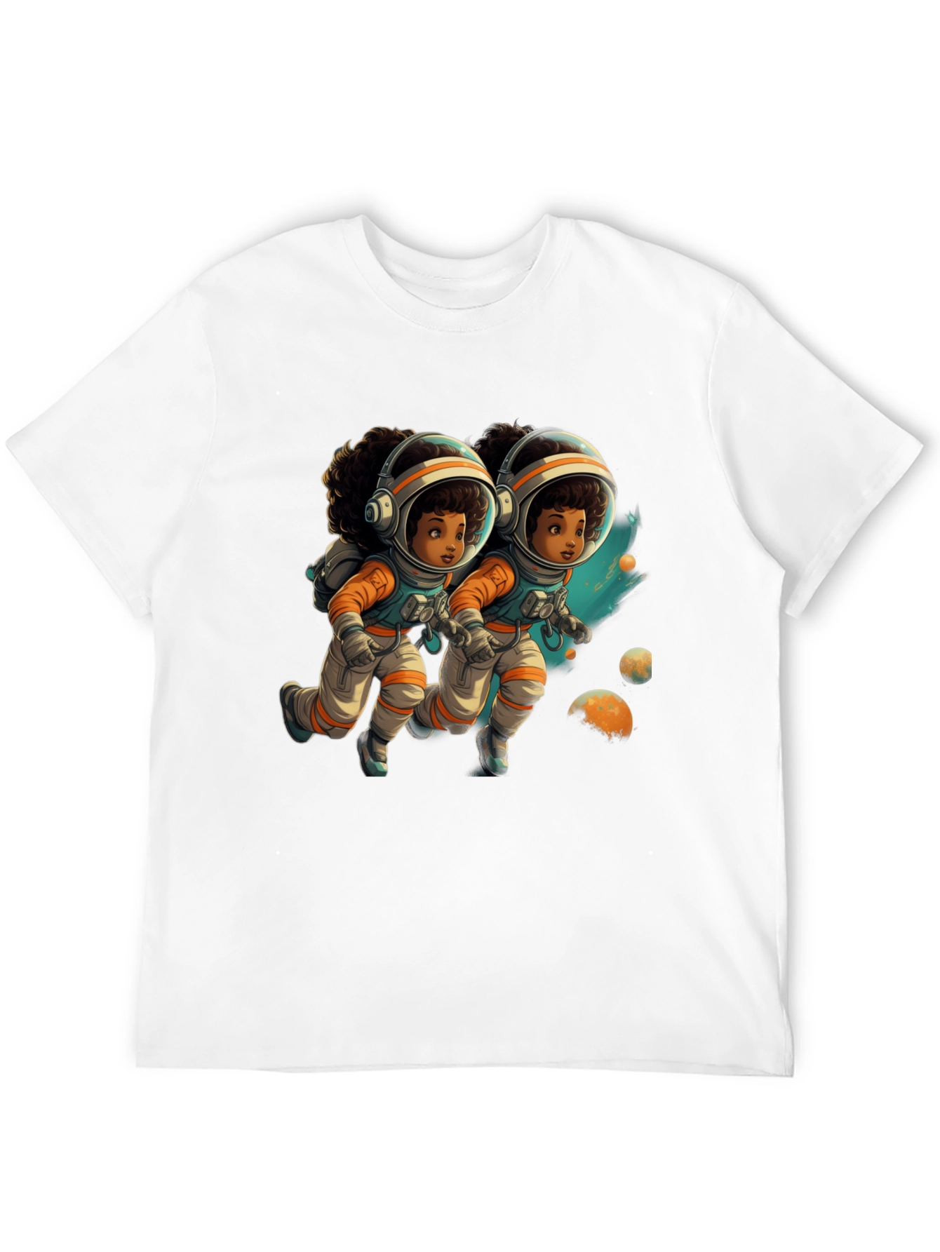 Astronaut Duo Graphic T-Shirt
