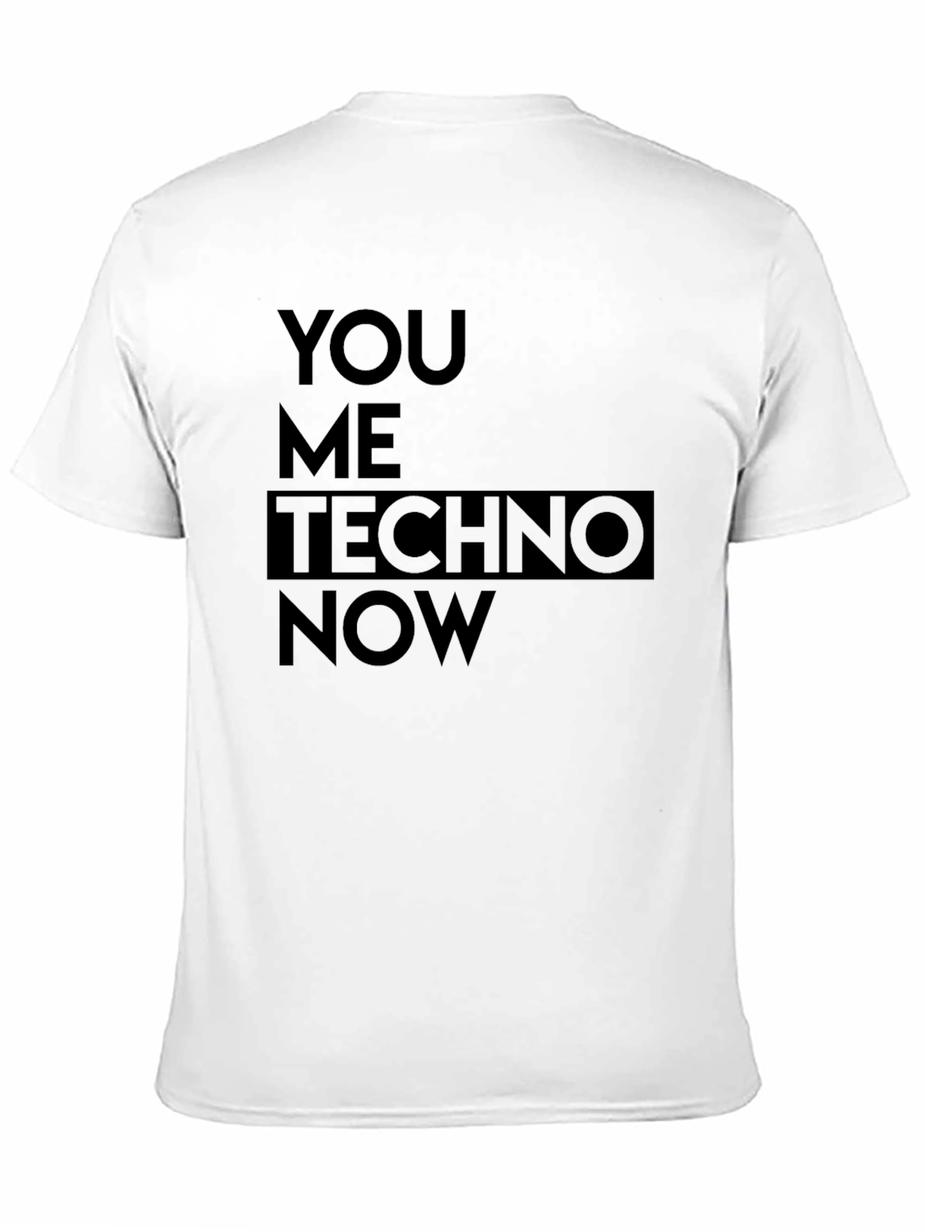 You Me Techno Now Graphic Tee